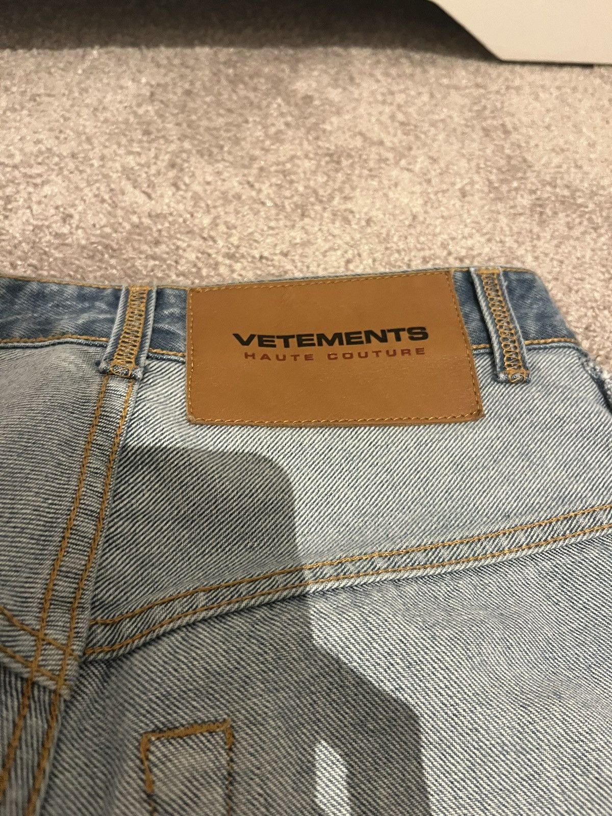 Vetements Vetements inside out denim Size US 26 / EU 42 - 3 Thumbnail