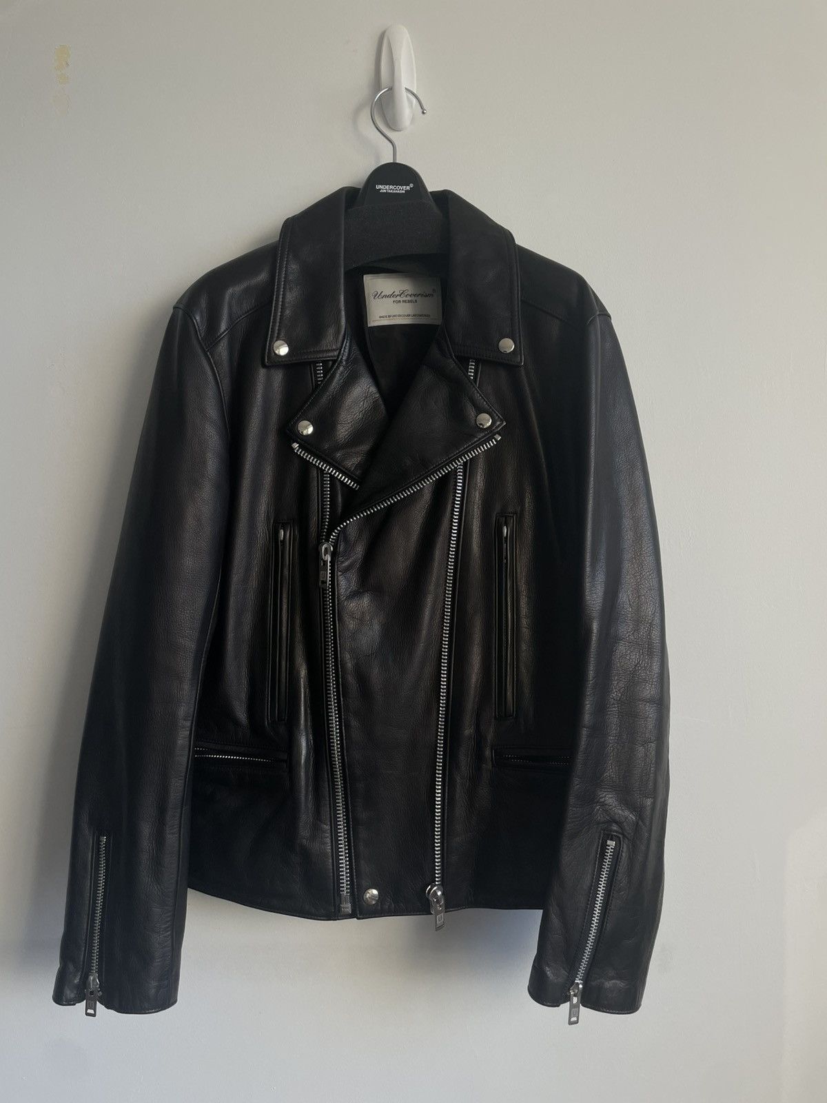 AW24 Undercover Leather Double Rider