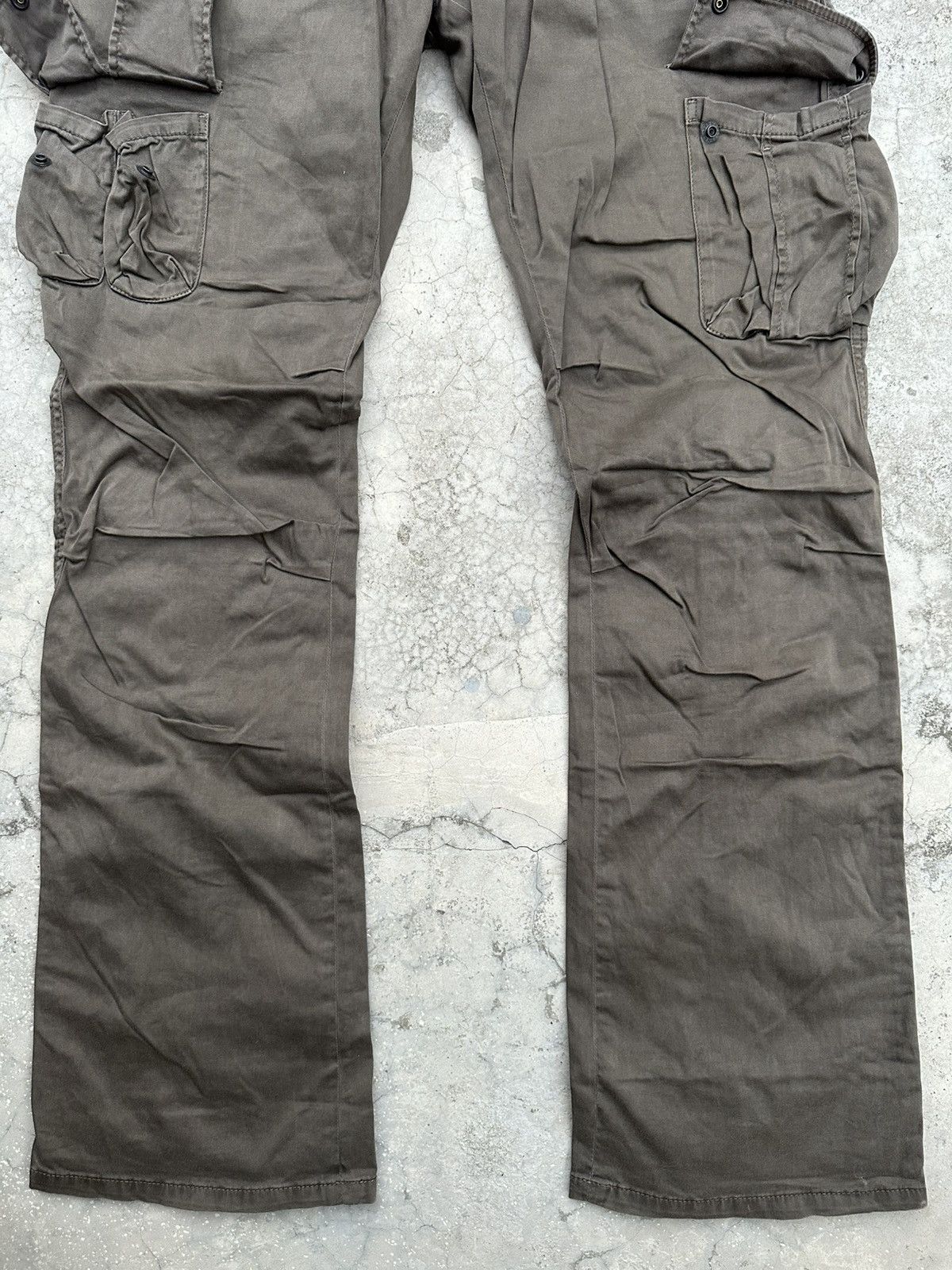Tete Homme Vintage Tete Homme Bondage Cargo Trouser Pants Size US 34 / EU 50 - 7 Thumbnail