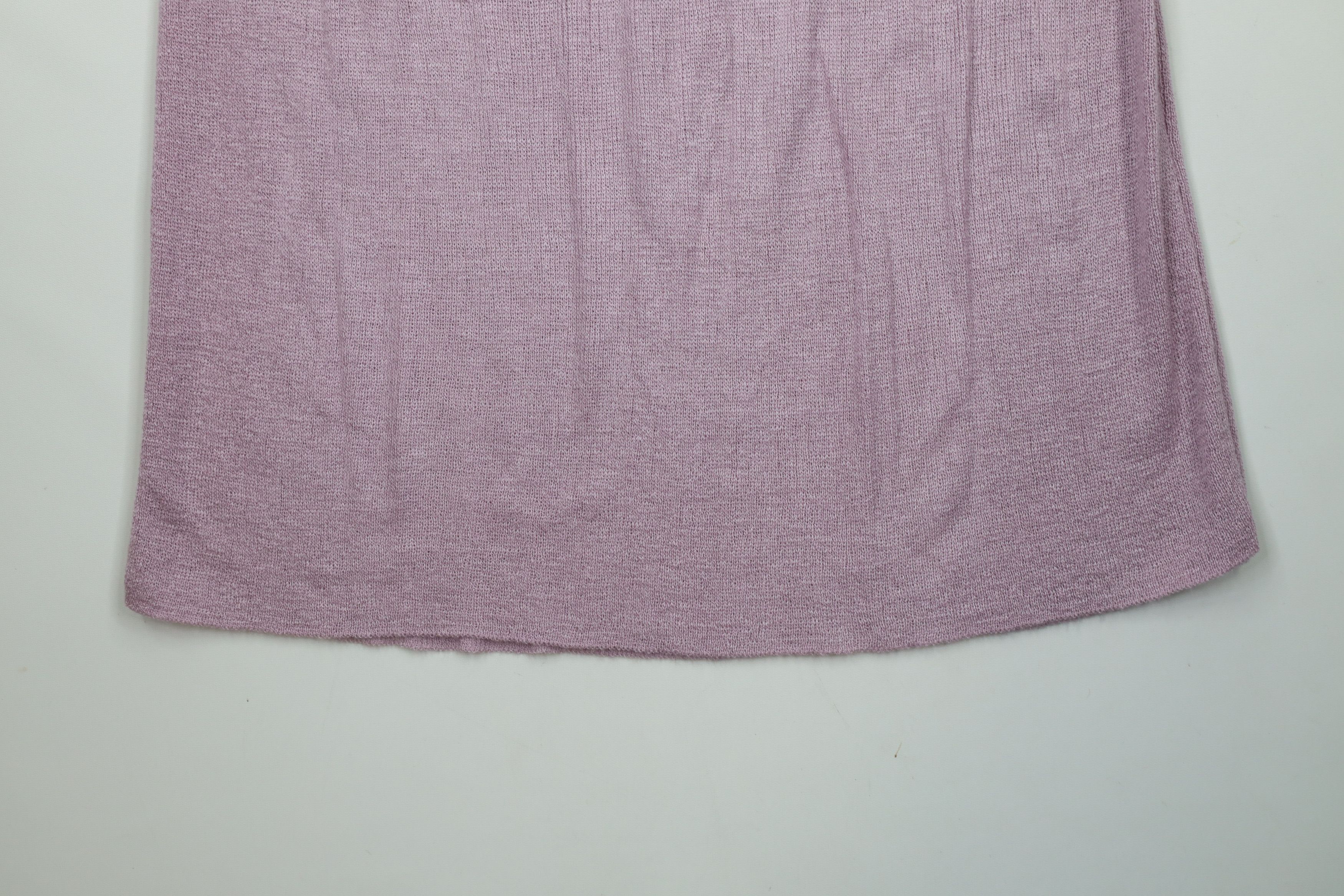Vintage Vintage 70s Streetwear Blank Knit Long Skirt Size 28" / US 6 / IT 42 - 5 Thumbnail