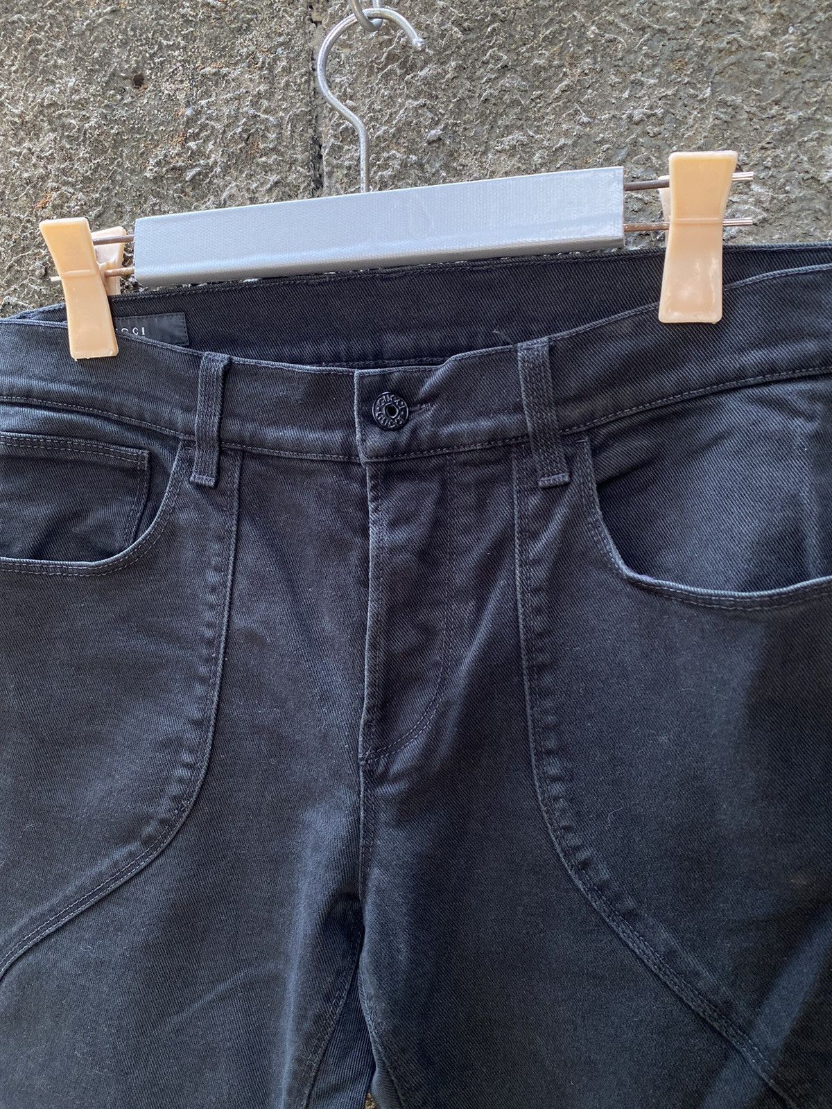 Gucci Gucci - Tom Ford Biker Denim Pants Size US 34 / EU 50 - 4 Thumbnail