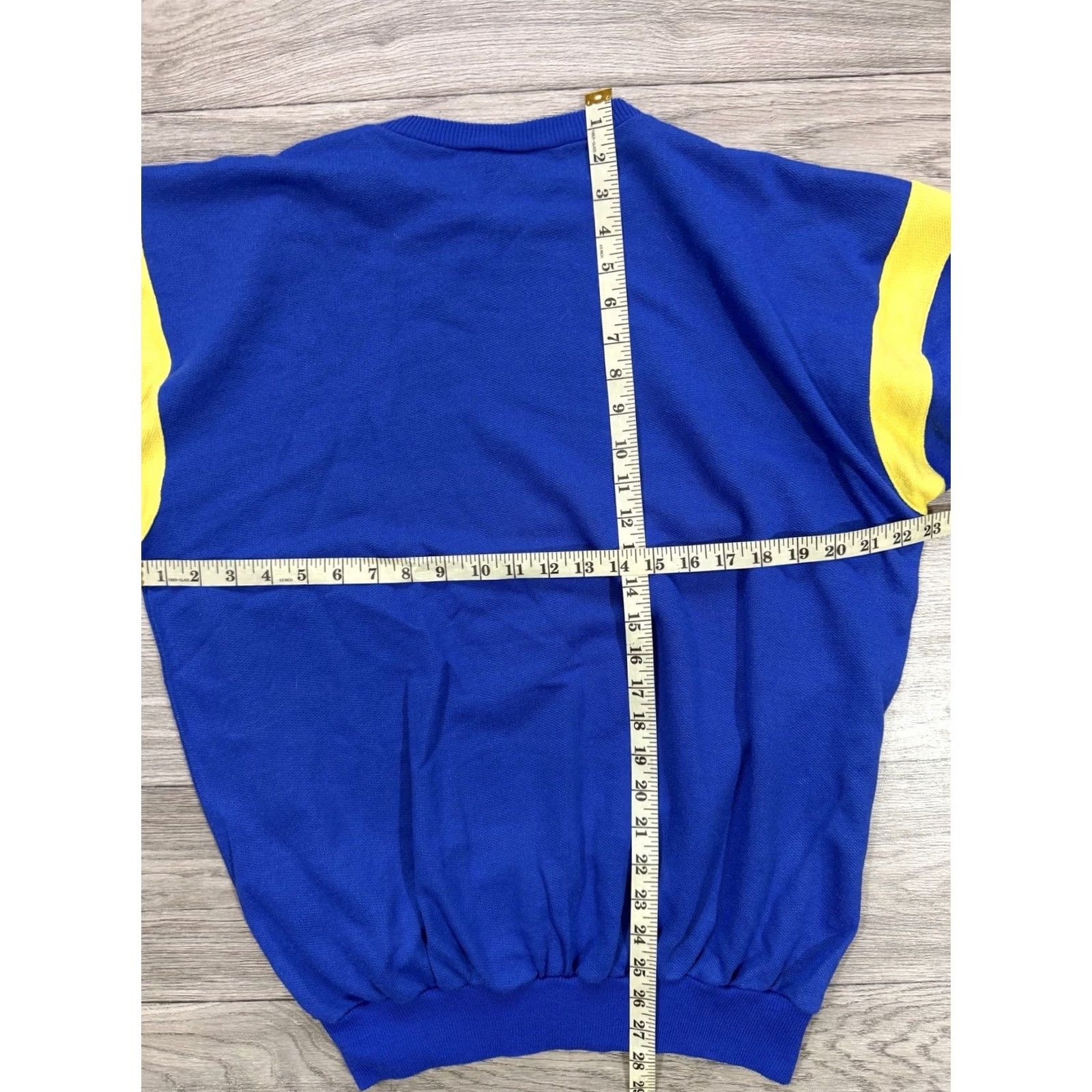 Vintage VINTAGE PEUGEOT Sweatshirt Crewneck Pullover Men XL Blue 1990s Size US XL / EU 56 / 4 - 3 Thumbnail