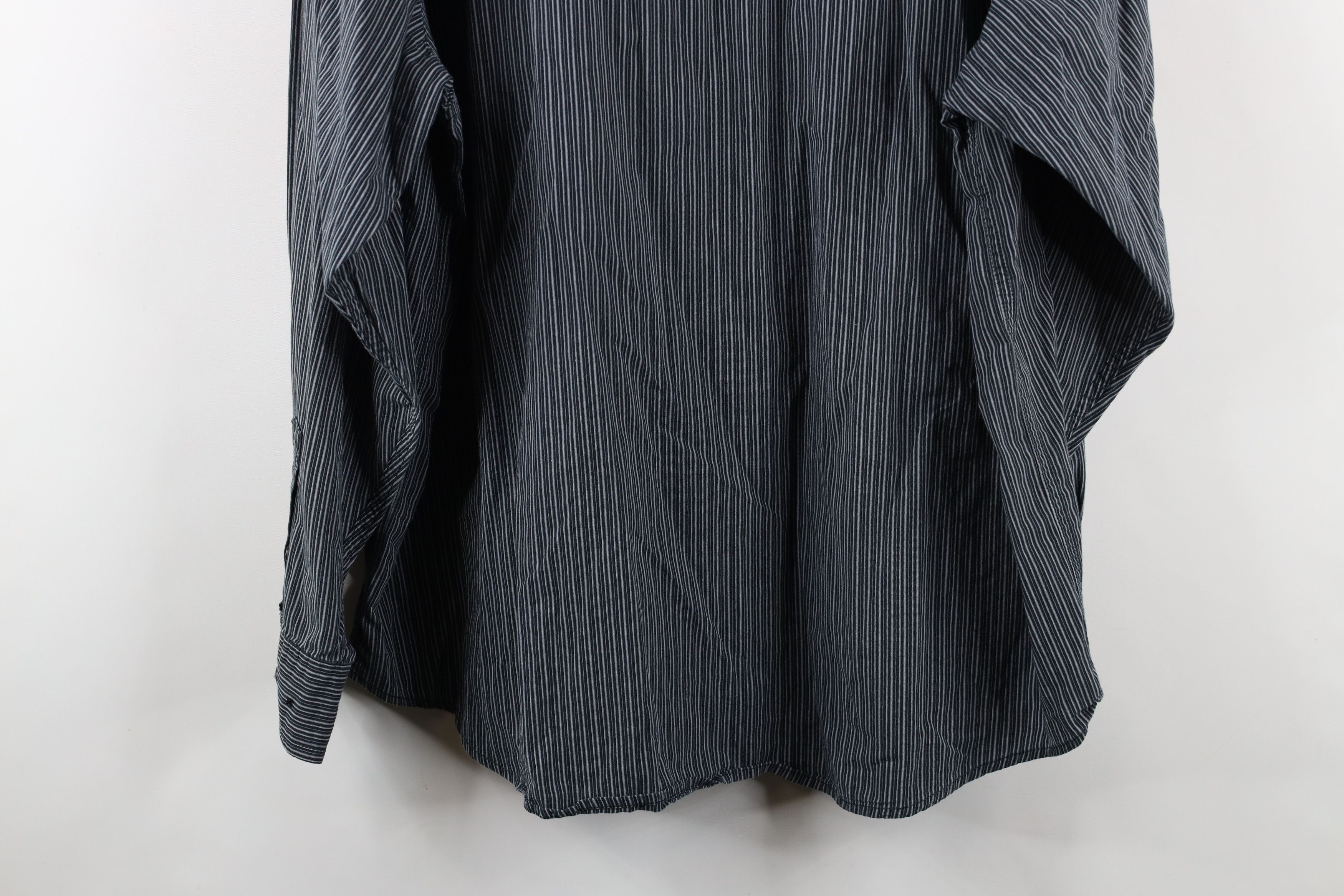 Harley Davidson × Vintage Vintage Harley Davidson Striped Collared Button Down Shirt Size US XL / EU 56 / 4 - 13 Thumbnail