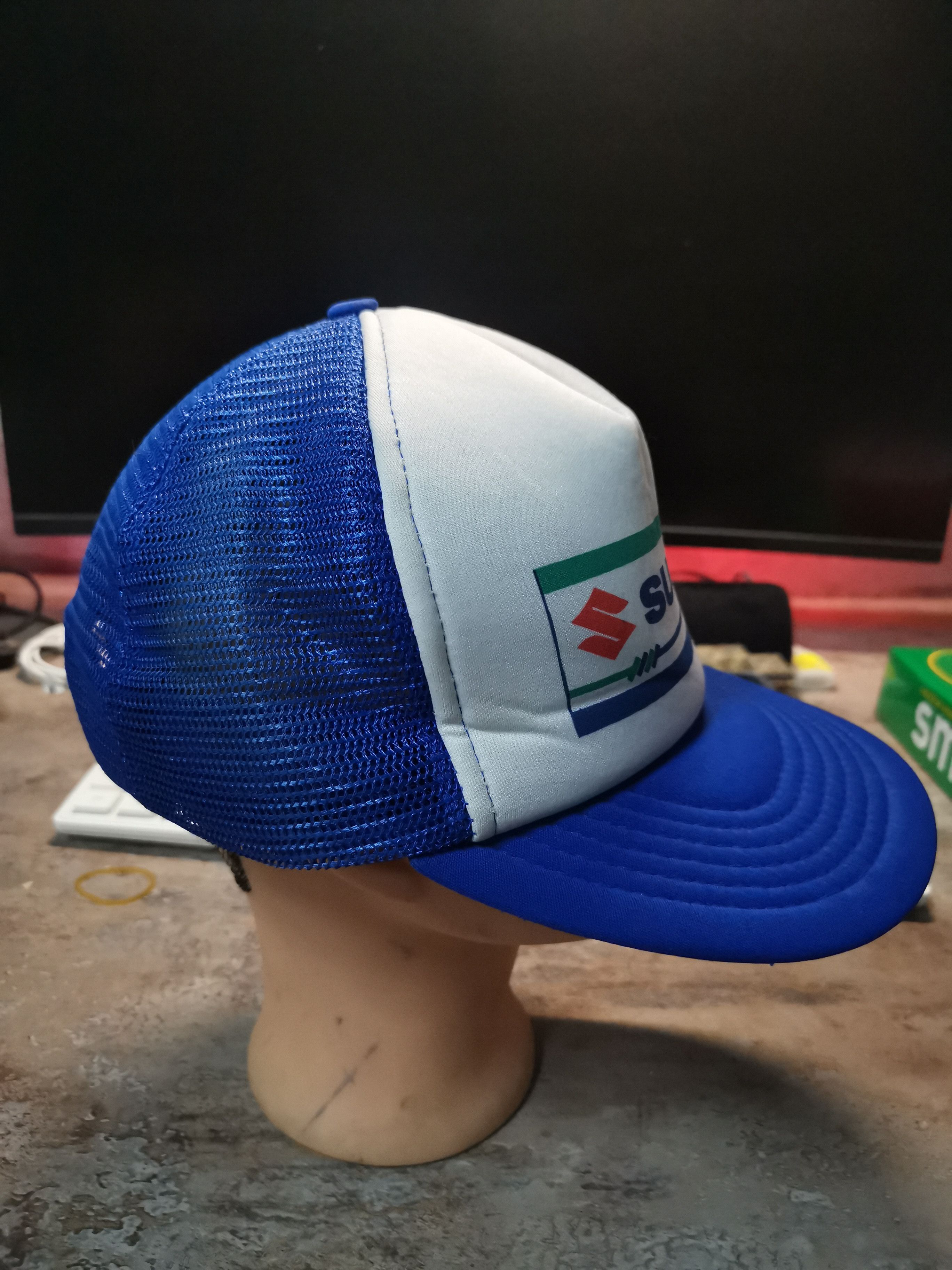 Japanese Brand × Vintage Vintage Suzuki Trucker Hats - Motorsports Size ONE SIZE - 3 Thumbnail