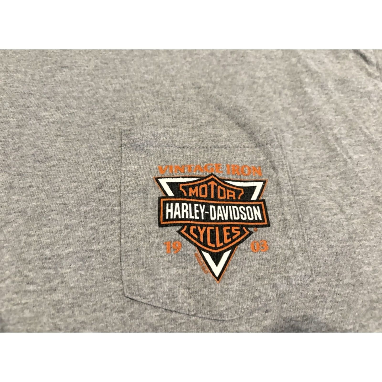 Harley Davidson Harley-Davidson Short Sleeve Gray Tee Shirt Mens 3XL Skull Shirt Leather USA Biker Motorcycle Graphic Print Crew Neck Tee Shirt Size US XXL / EU 58 / 5 - 4 Thumbnail