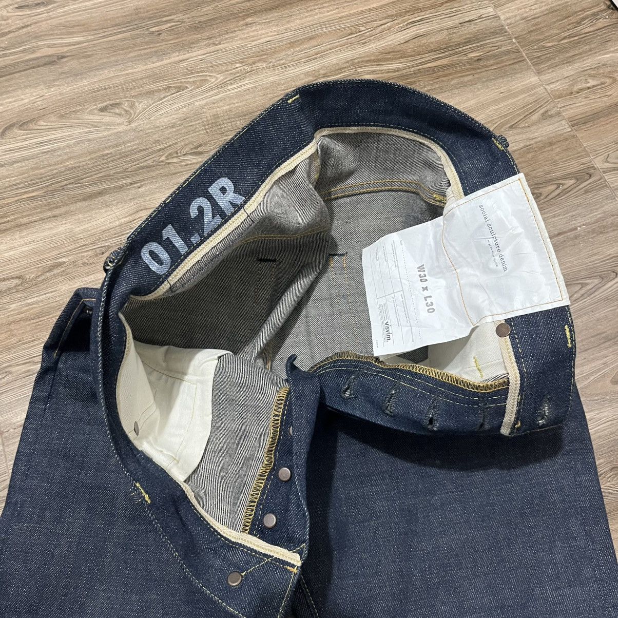 Visvim VISVIM Social Sculpture Selvedge Raw Japanese Denim Size US 31 - 15 Thumbnail