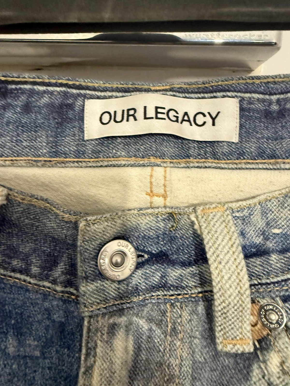 Our Legacy Third cut Digital Denim Print Size US 31 - 3 Thumbnail