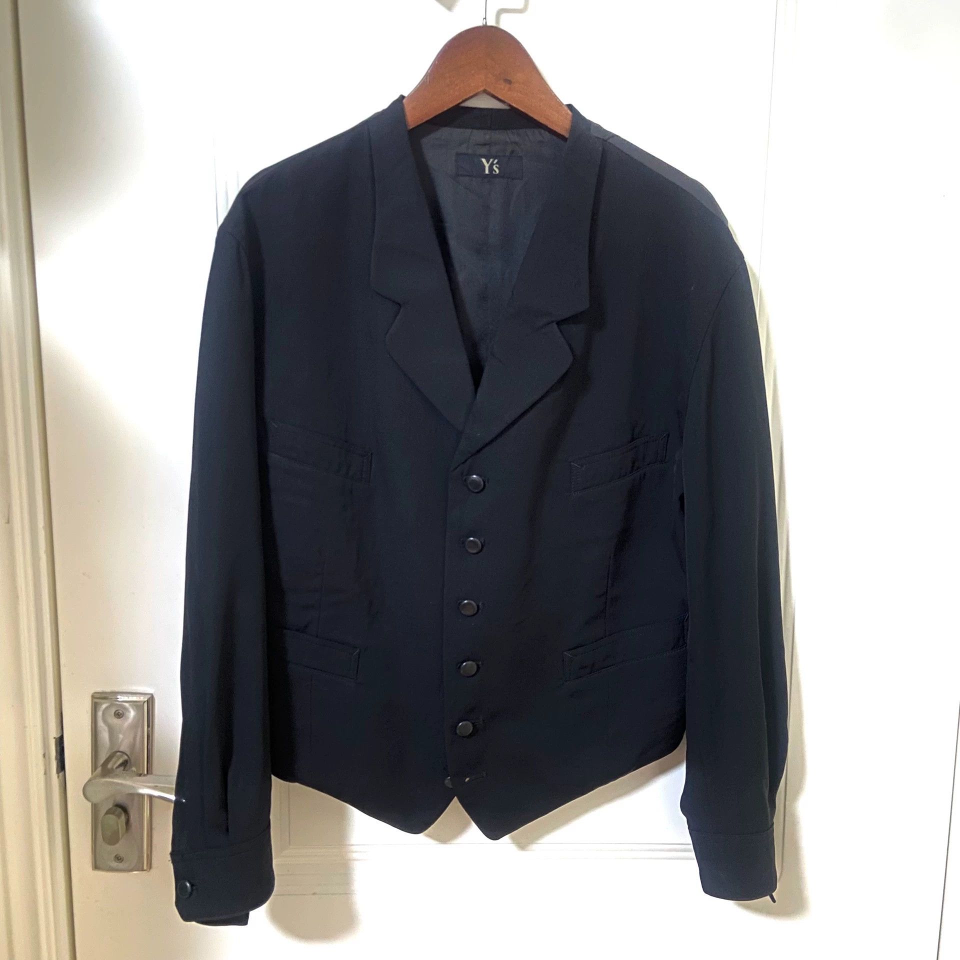 Yohji Yamamoto Short Tailored Jacket