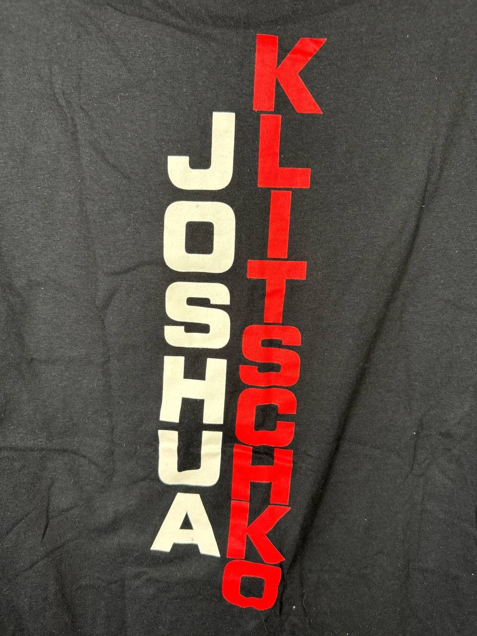 Gildan Anthony Joshua Vladimir Klitschko 2017 Fight Event T-Shirt Size US M / EU 48-50 / 2 - 10 Thumbnail