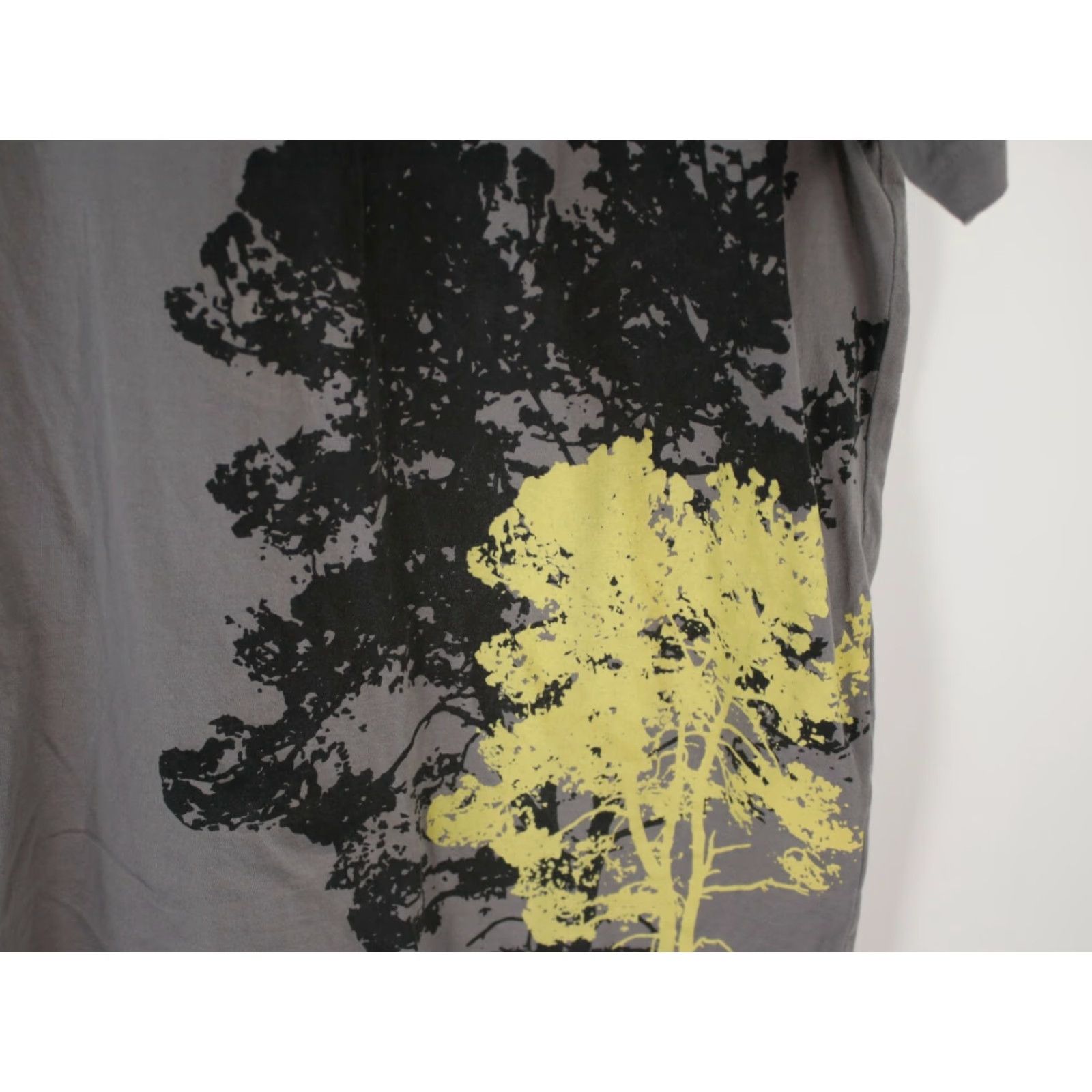 Vintage Ek Go Green Mens Short Sleeves Graphic Print Gray T Shirt XL Size US XL / EU 56 / 4 - 6 Thumbnail