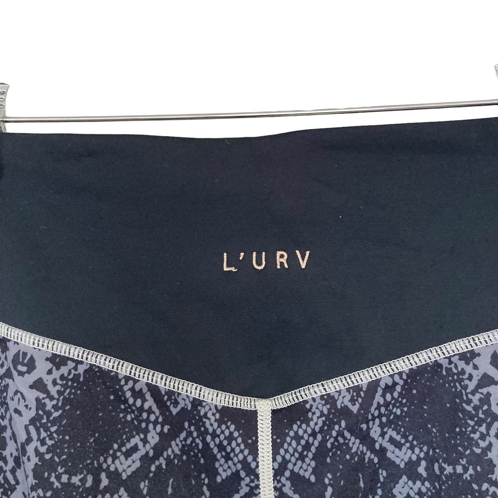 Other Lurv Black Snakeskin Print Leggings Sz M Size 30" / US 8 / IT 44 - 4 Thumbnail