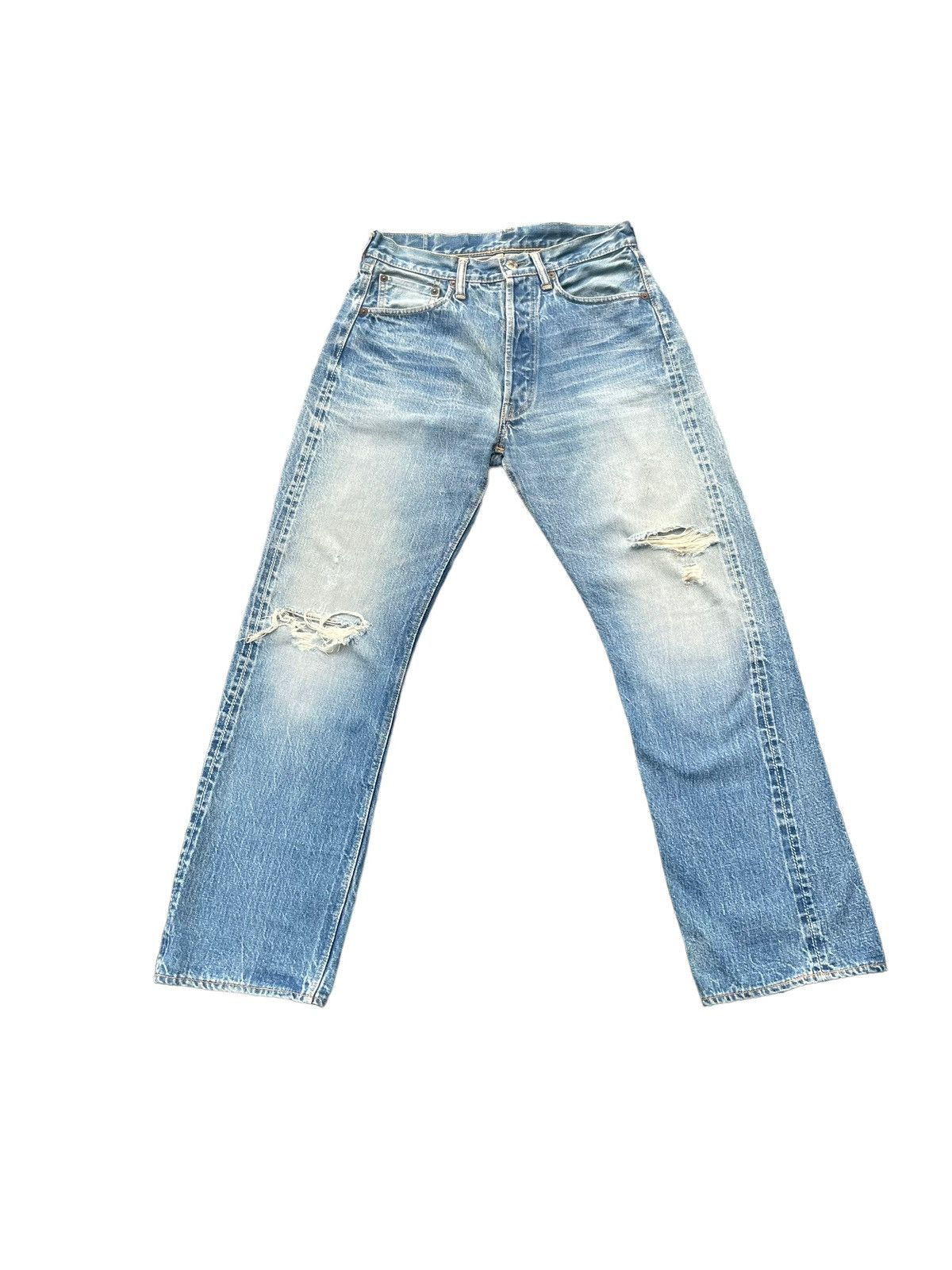 Vintage Vintage Warehouse Selvedge Faded Distresed Size US 30 / EU 46 - 2 Thumbnail