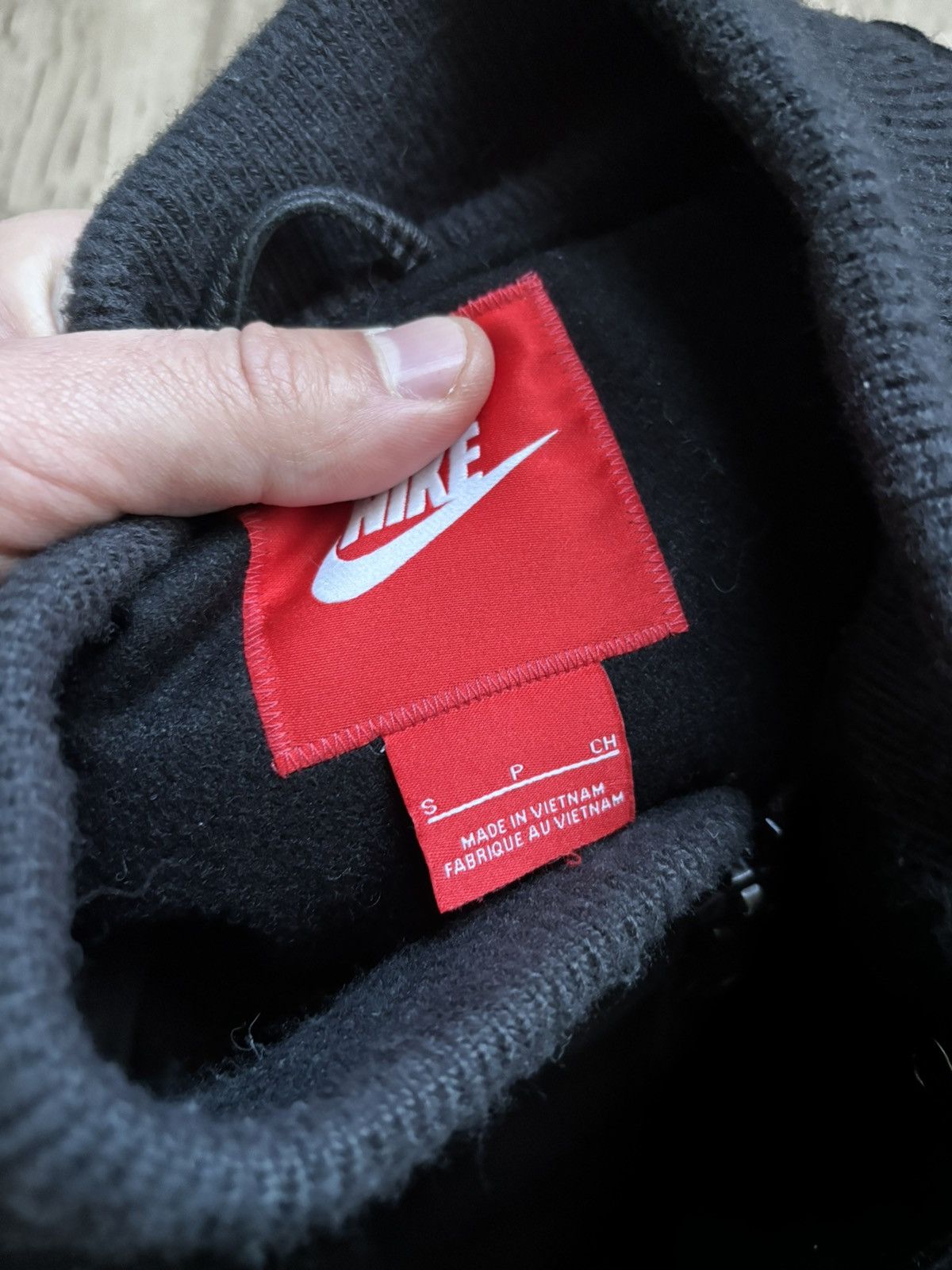 Nike NIKE Destroyer Leather & Wool Varsity Jacket 802644-010 Size US S / EU 44-46 / 1 - 9 Thumbnail