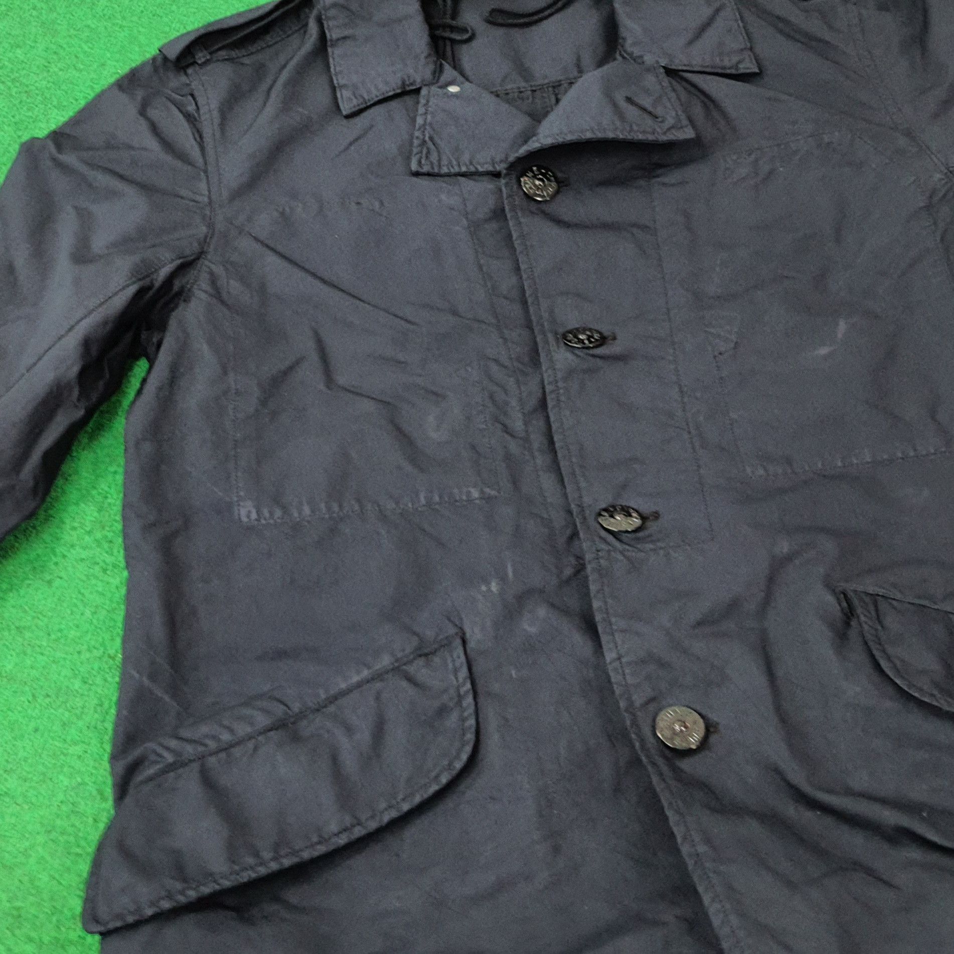 Stone Island Vintage Stone Island 2098989 Trench Jacket C248N2 Size US L / EU 52-54 / 3 - 18 Thumbnail