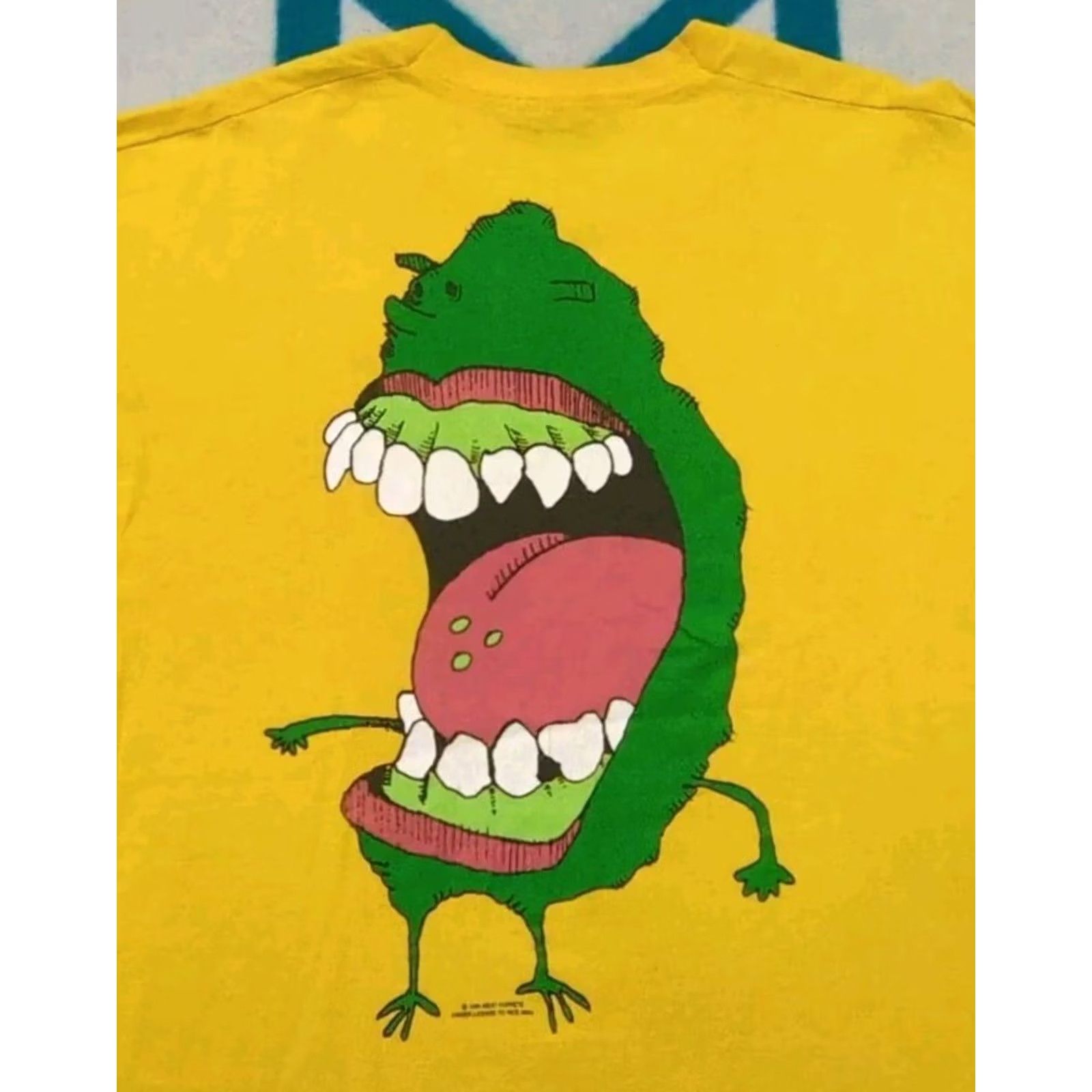 Fruit Of The Loom VINTAGE Meat Puppets Band Shirt "Too High To Die" Single Stitch XL Fruit of the Loom Yellow Mens Size US XL / EU 56 / 4 - 3 Thumbnail