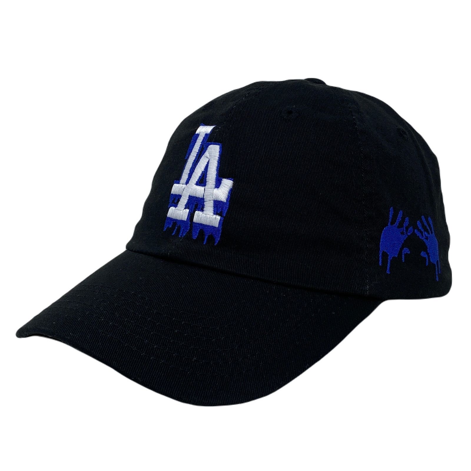 Other Los Angeles LA Drip Bloody Hands Halloween Slouch Dad Hat Size ONE SIZE - 3 Thumbnail