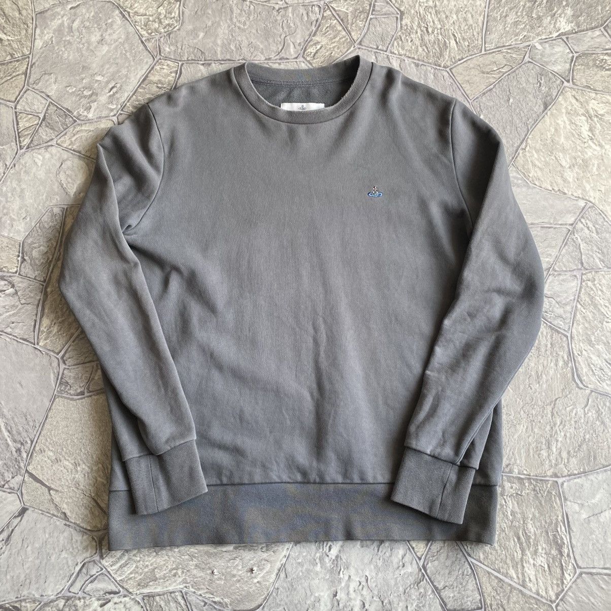 Vivienne Westwood Vivienne Westwood Orb Logo Sweatshirt Grey Size M Size US M / EU 48-50 / 2 - 1 Thumbnail