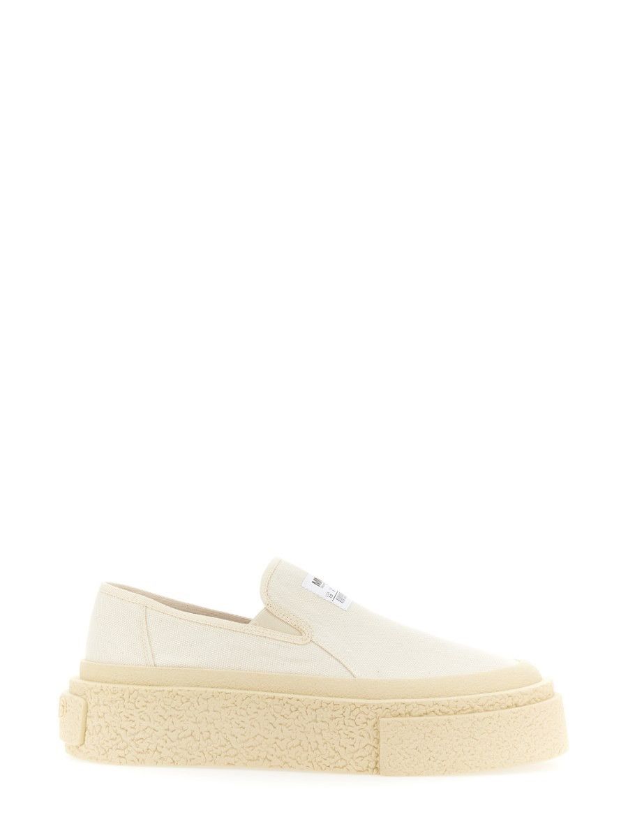 Maison Margiela !DS! SS23 Maison Margiela Logo Beige Slip Ons Size US 12 / EU 45 - 3 Thumbnail