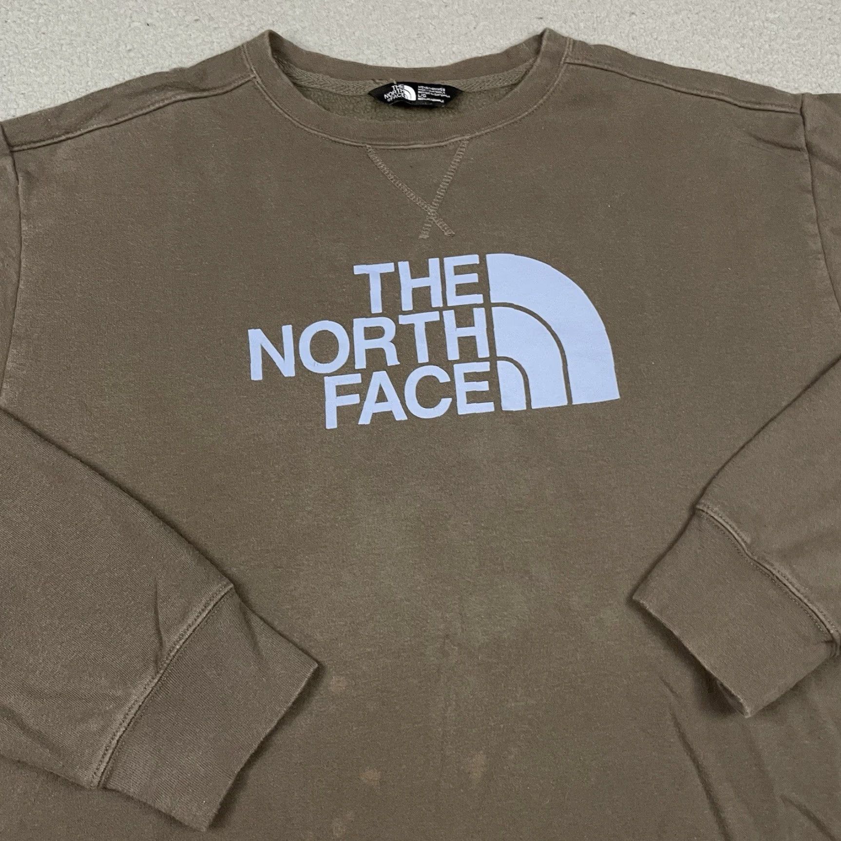 The North Face The North Face Sweatshirt Unisex Adults L Gray Blue Crewneck Long Sleeve Pullover Logo Knit All Seasons Casual Outdoor Sports 90s? Size US L / EU 52-54 / 3 - 2 Thumbnail