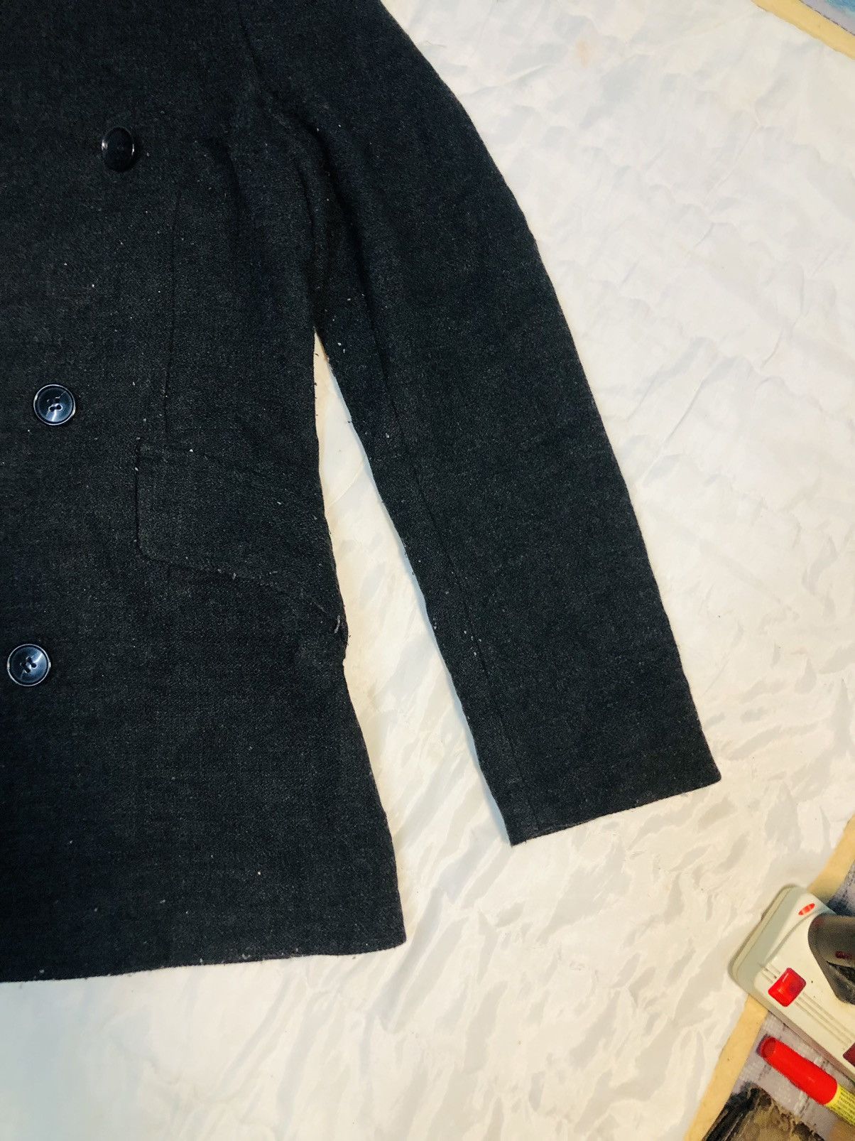 Zucca Archive Cabane de Zucca AW09 Hooded Wool Pea Coat (8) Size US M / EU 48-50 / 2 - 5 Thumbnail