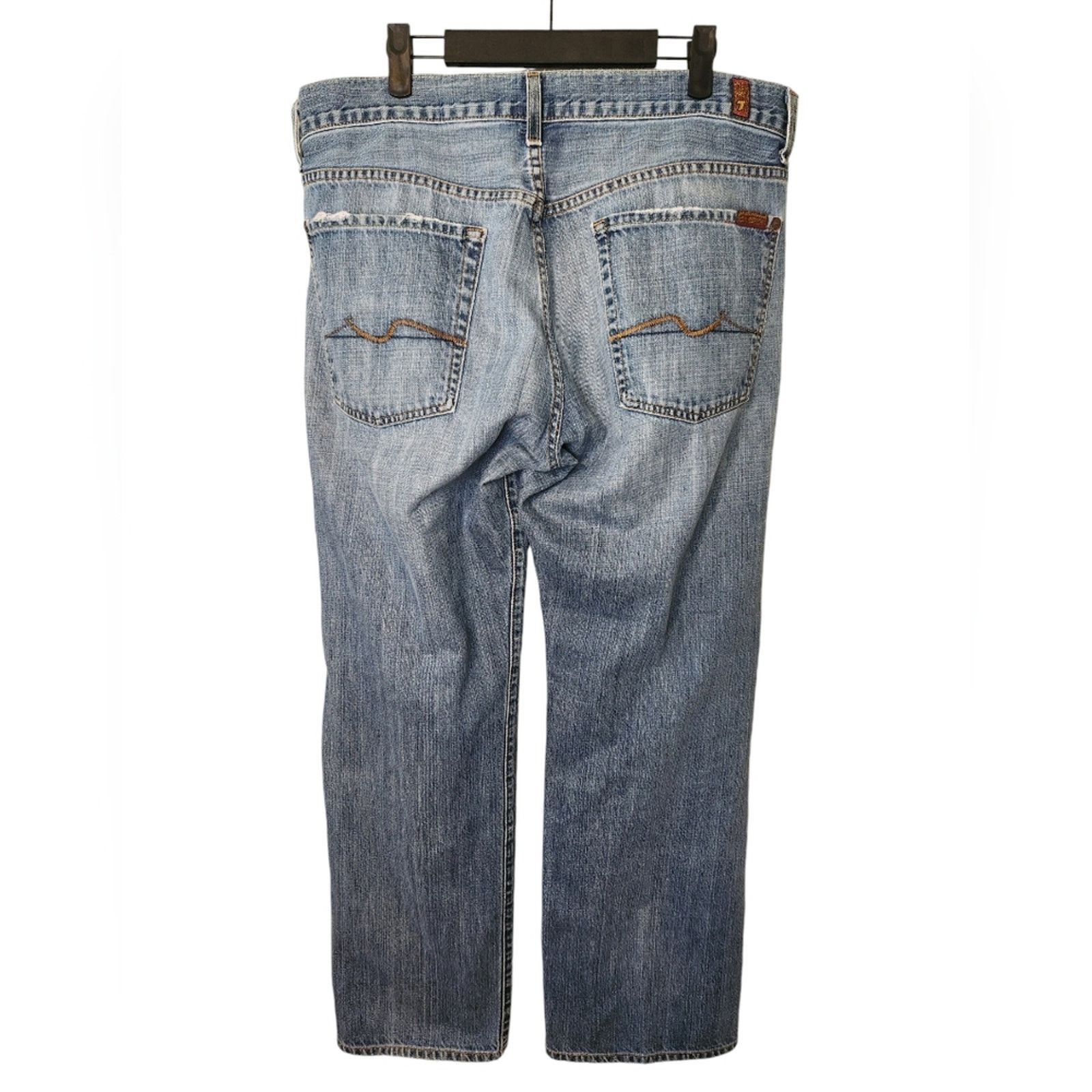 7 For All Mankind 7 For All Mankind Mens Relaxed fit jeans 36 Size US 36 / EU 52 - 2 Thumbnail