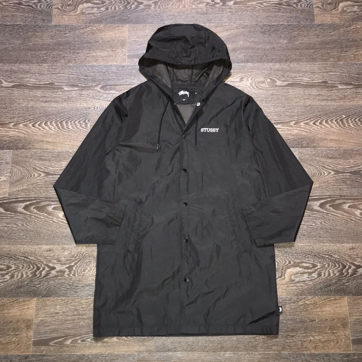 Stussy × Vintage Stussy Big Logo Coaches Windbreaker Jacket Y2K Skater Size US M / EU 48-50 / 2 - 4 Thumbnail