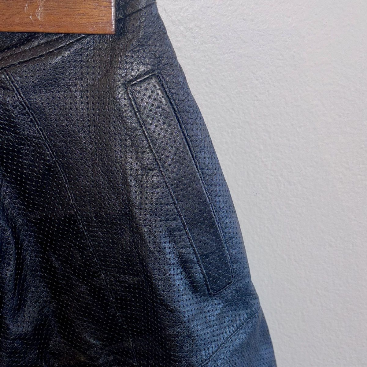 L'AGENCE Leather L'Agence Black Flared Mini Skirt Size 25" / US 0 / IT 36 - 5 Thumbnail