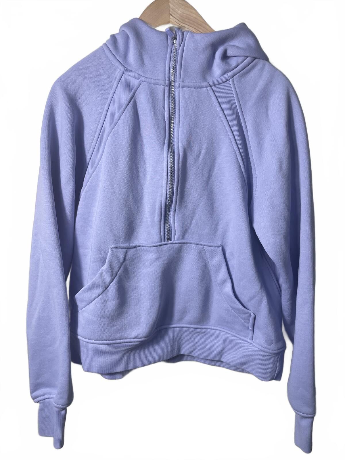 Other Danskin Hoodie Womens Small Purple Half Zip Kangaroo Pocket Size S / US 4 / IT 40 - 1 Thumbnail