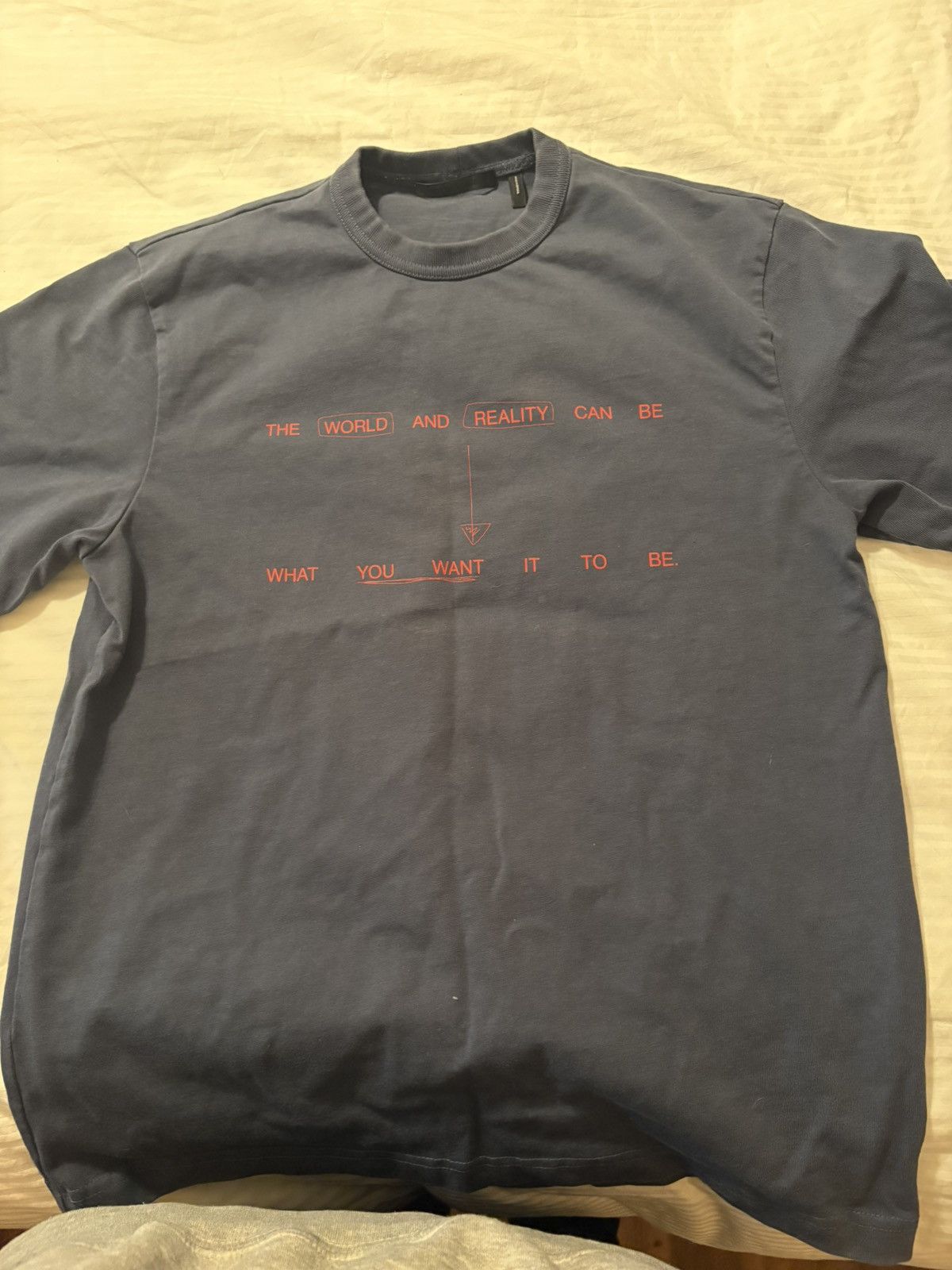 Helmut Lang Helmut Lang Oversized graphic tee sz xs (fits like medium) Size US XS / EU 42 / 0 - 1 Thumbnail