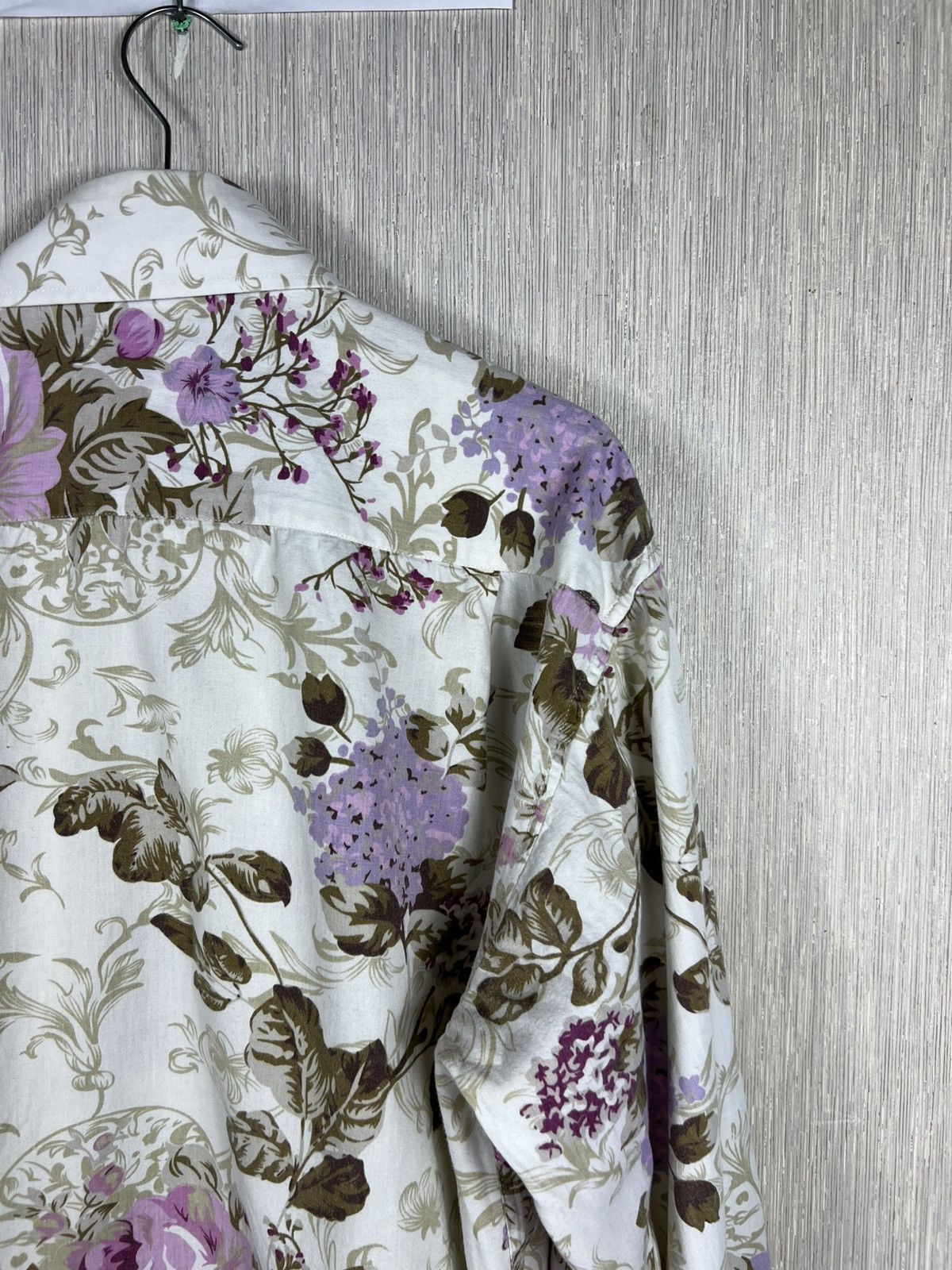 Paul Smith Vintage Paul Smith floral full print shirt designer pocket Size US L / EU 52-54 / 3 - 18 Thumbnail