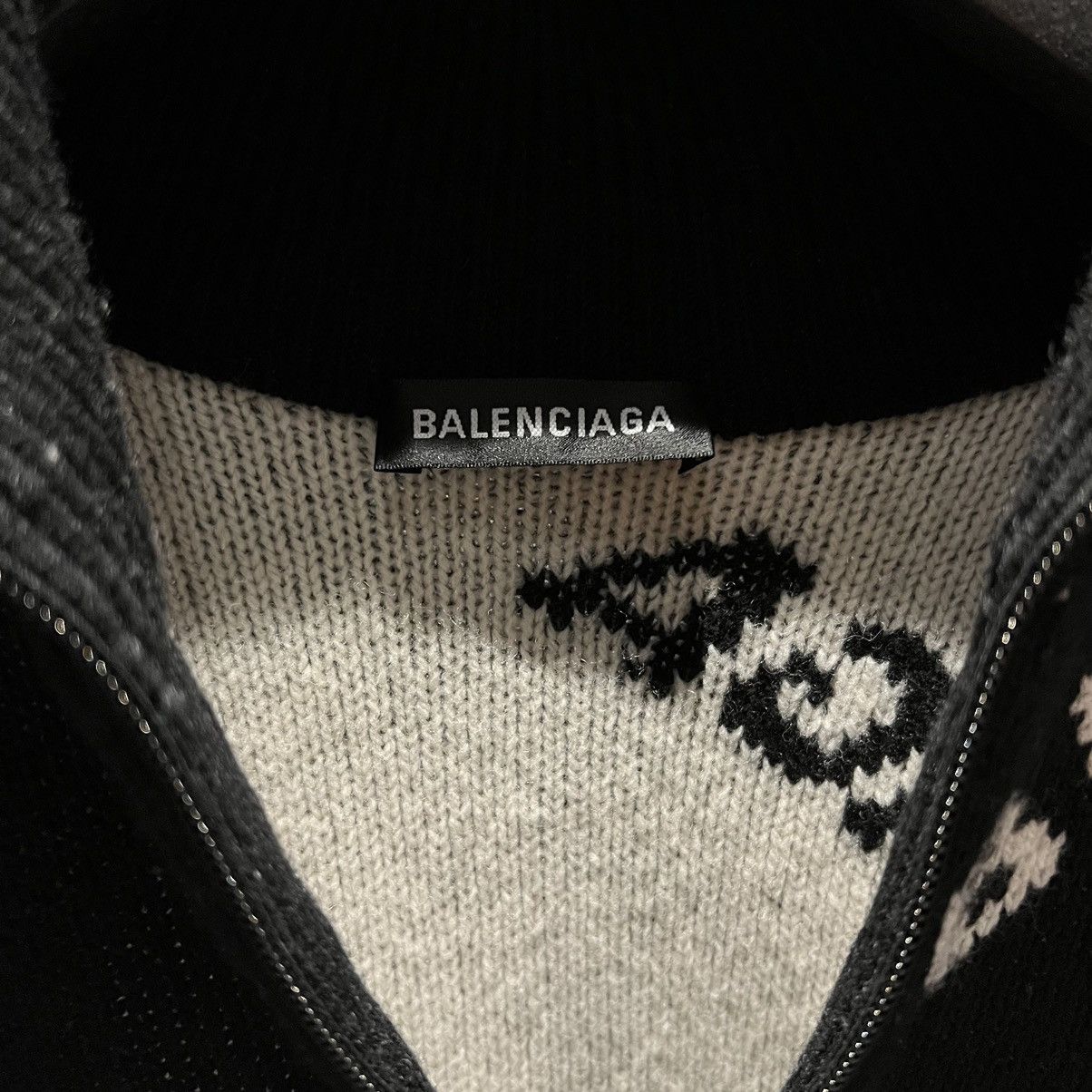 Balenciaga Balenciaga Logo Oversized Sweater Size US M / EU 48-50 / 2 - 4 Thumbnail