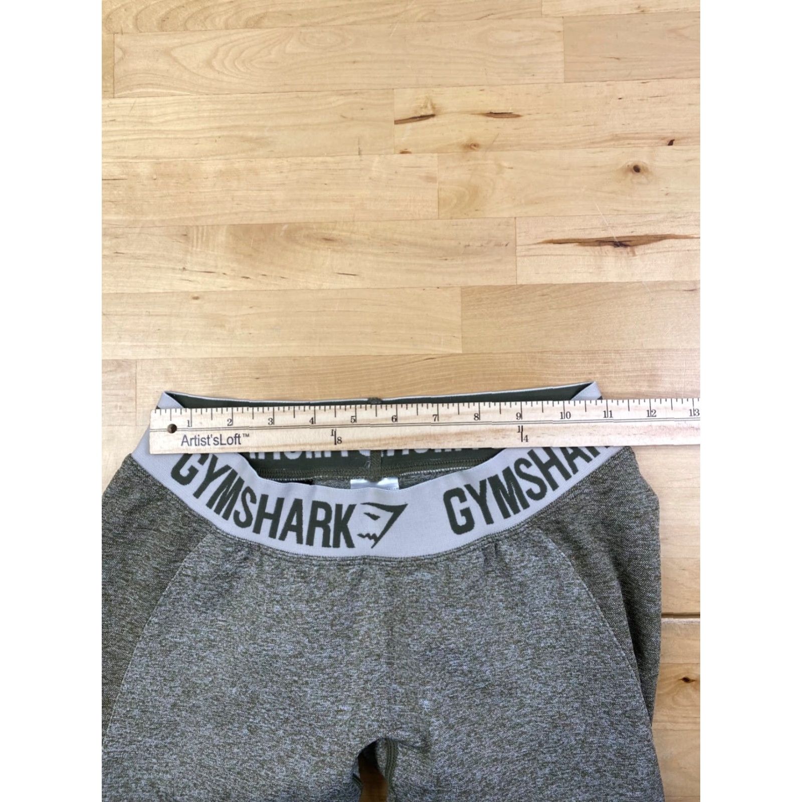 Gymshark GymShark Leggings Womens S Green Activewear Gym Training Size 28" / US 6 / IT 42 - 4 Thumbnail