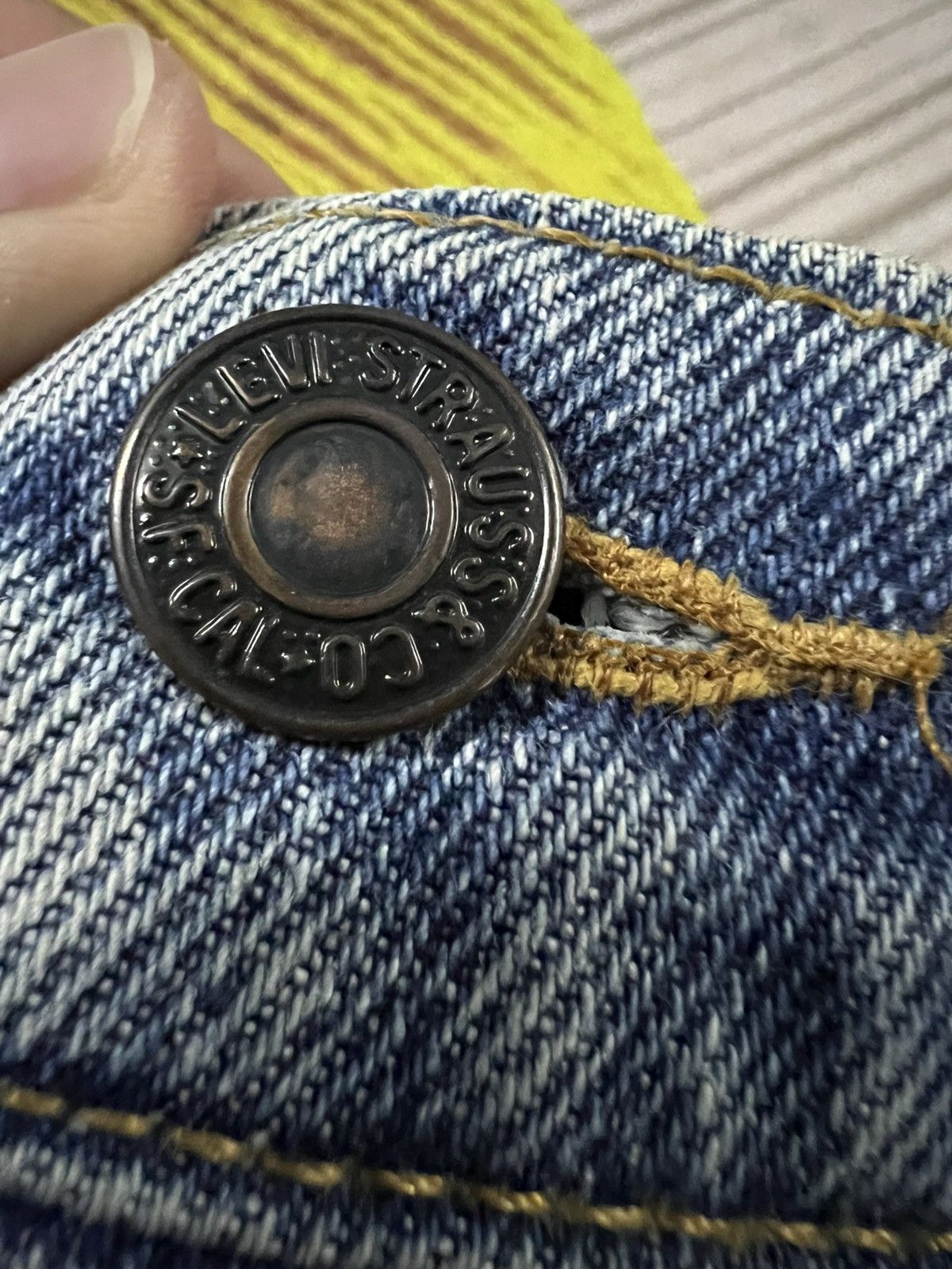 Levi's 1993 Vintage Levis 510 USA Distressed Blue Jean Size US 28 / EU 44 - 15 Thumbnail
