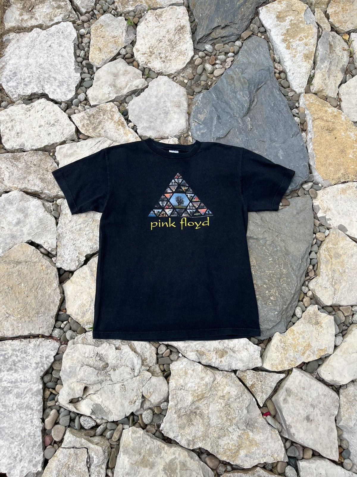 Band Tees × Pink Floyd × Vintage Vintage Pink Floyd 2005 rare t-shirt band tee triangle tree Size US M / EU 48-50 / 2 - 1 Thumbnail