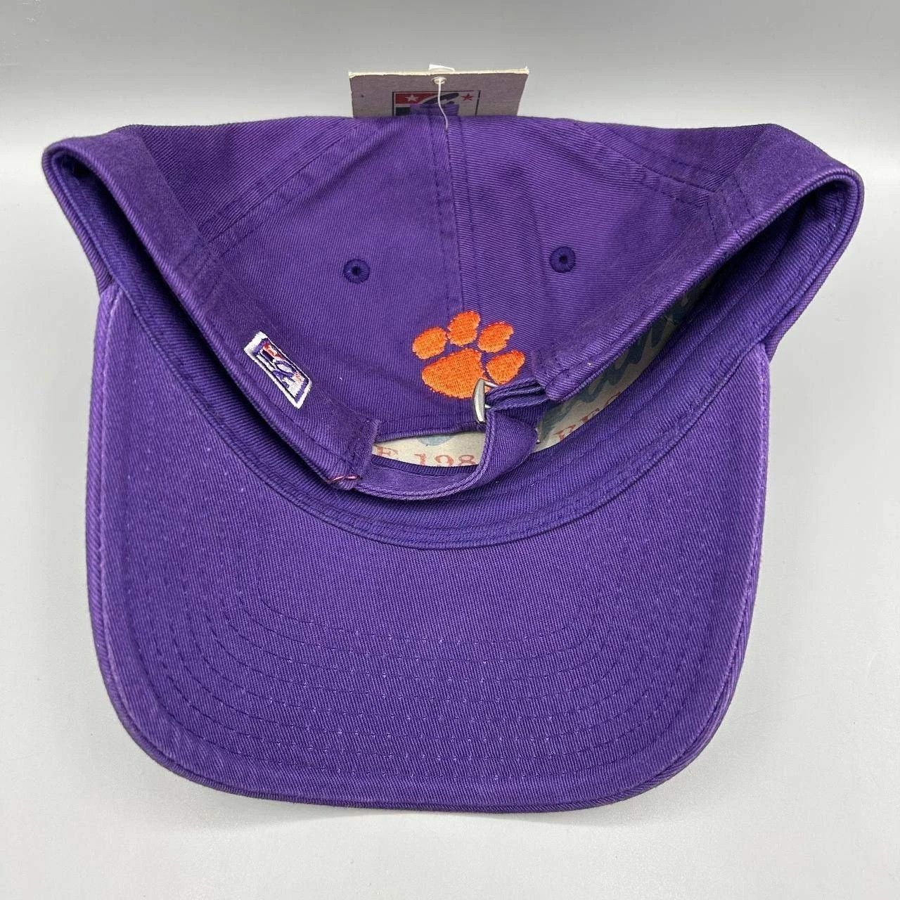 The Game Vintage Clemson Tigers Death Valley Hat Men NCAA Strap Back Size ONE SIZE - 7 Thumbnail