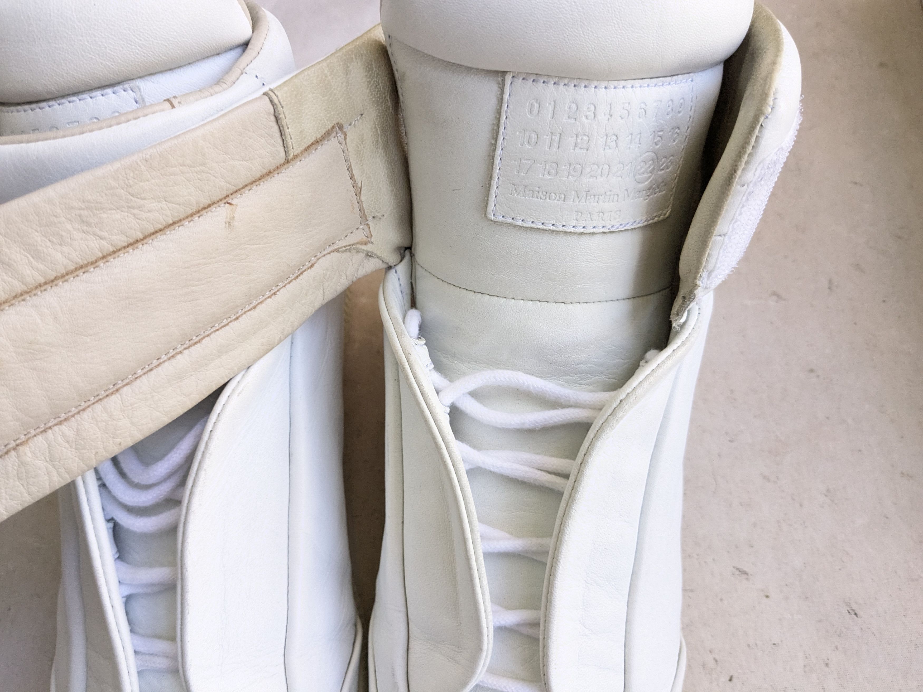 Maison Margiela Maison Margiela Future White 9 42 High Tops Size US 9 / EU 42 - 3 Thumbnail