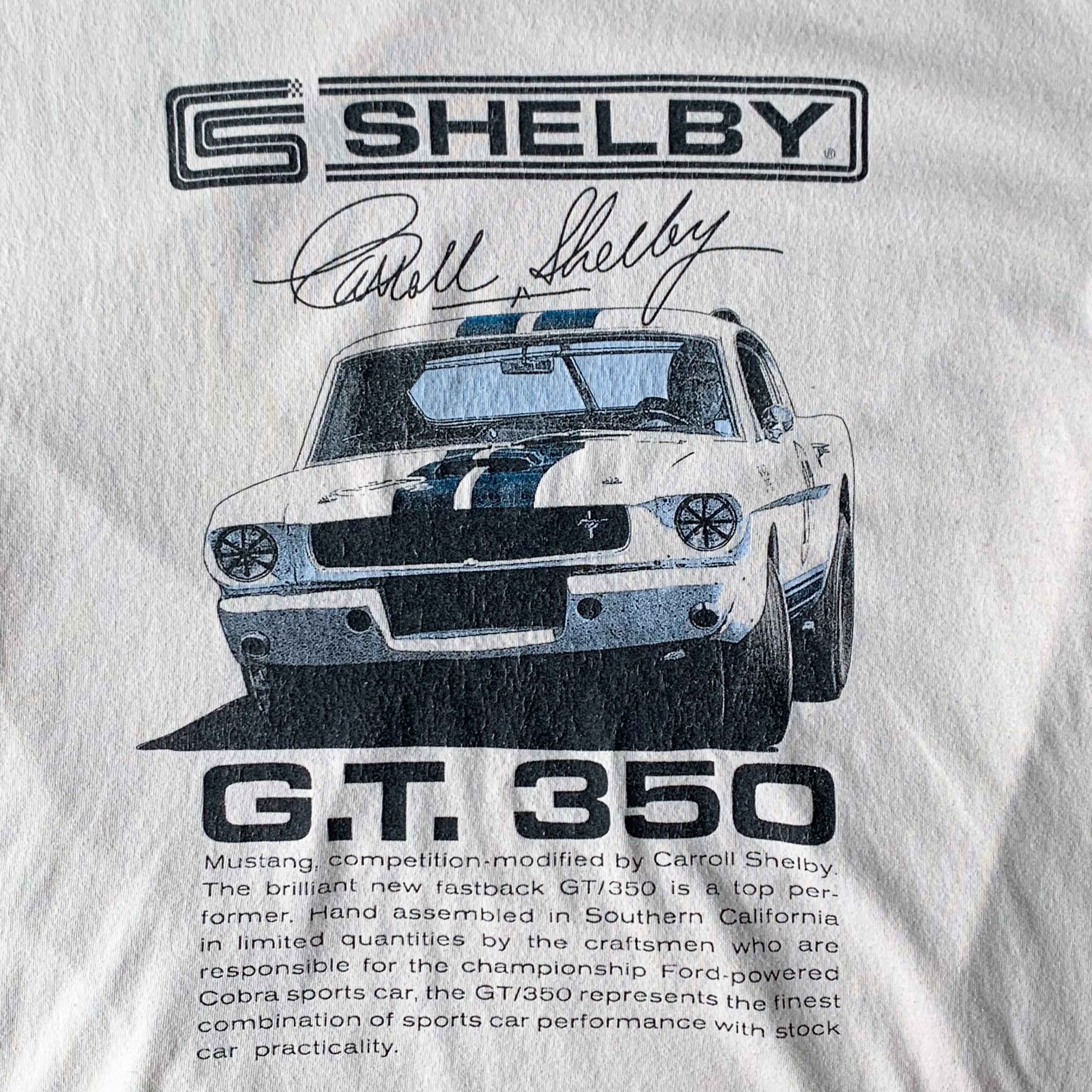 Vintage Vintage Shelby Mustang 350 T-shirt Size US L / EU 52-54 / 3 - 2 Thumbnail