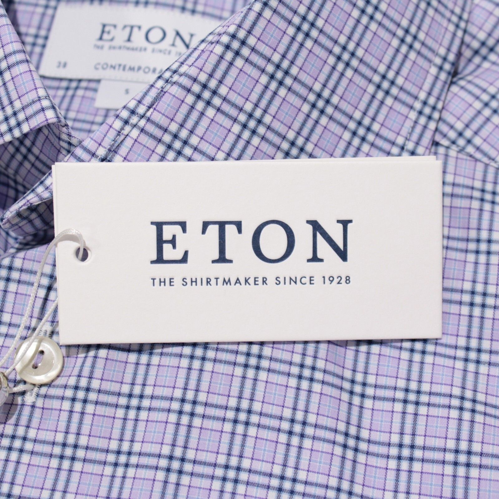Eton Eton New with tags Shirt Size S US In Purple Size US S / EU 44-46 / 1 - 2 Thumbnail