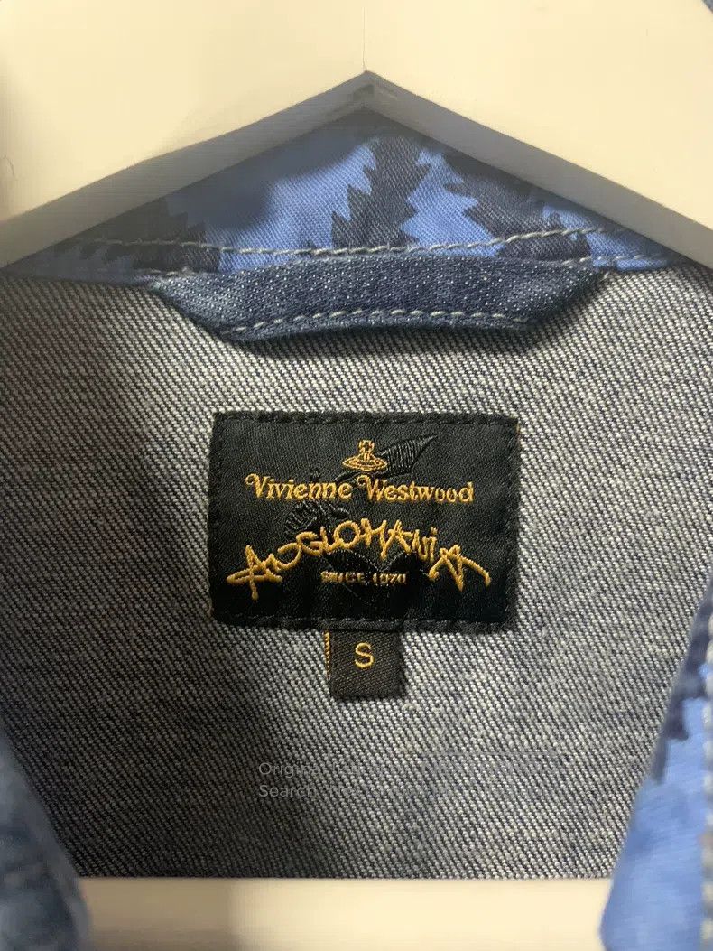 Vivienne Westwood Vivienne Westwood Star and Moon Faded Tie-Dye Denim Shirt Size US S / EU 44-46 / 1 - 3 Thumbnail