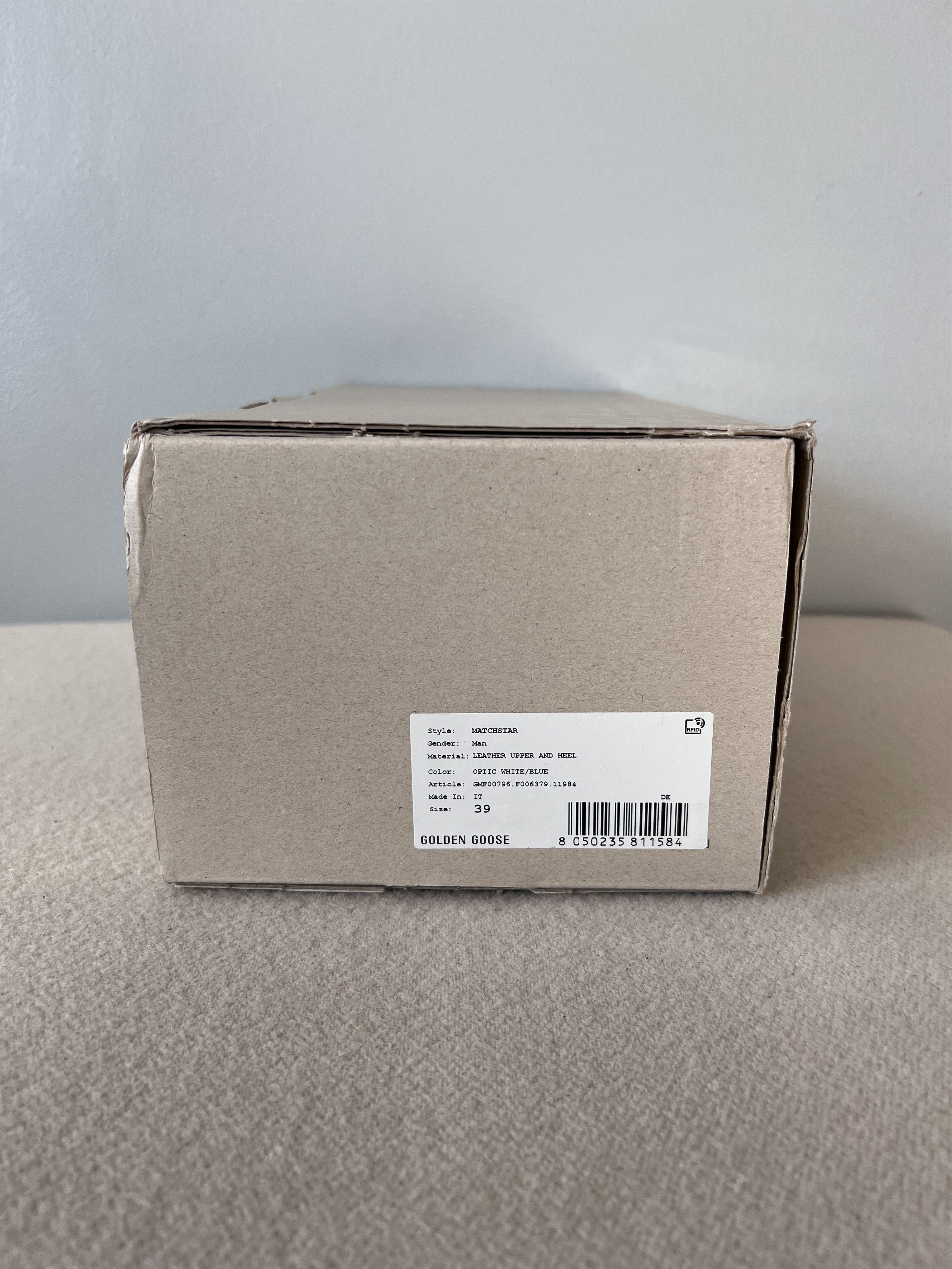 Golden Goose Golden Goose Matchstar Sneaker in White Leather Size US 9 / IT 39 - 8 Thumbnail