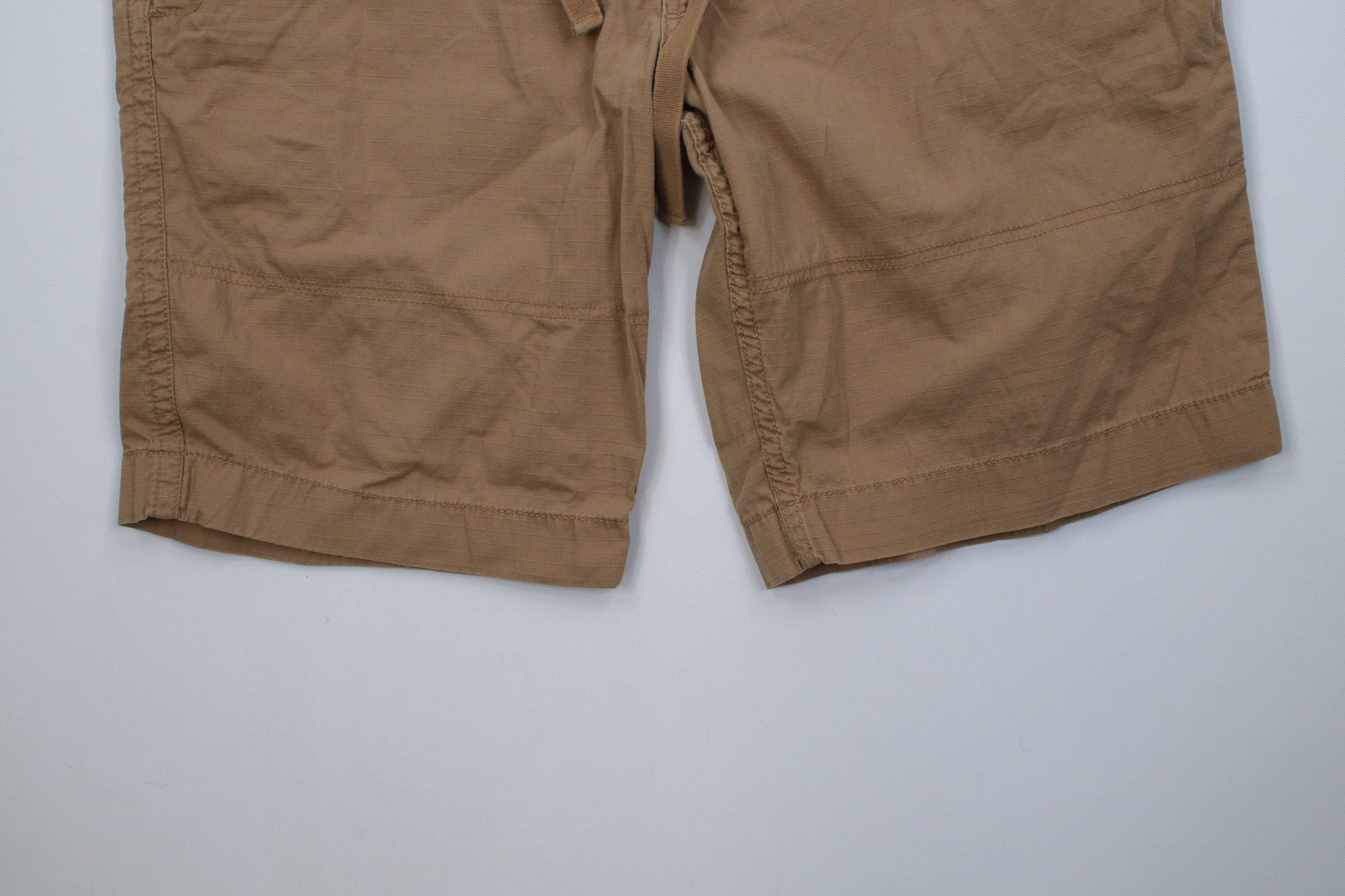 J.Crew Vintage Y2K J Crew Knee Ripstop Utility Shorts Brown Cotton Size US 34 / EU 50 - 4 Thumbnail