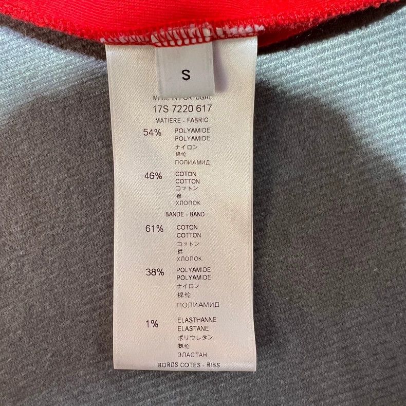 Givenchy Givenchy Black and Red Color Block Logo School Jacket Size US S / EU 44-46 / 1 - 6 Thumbnail