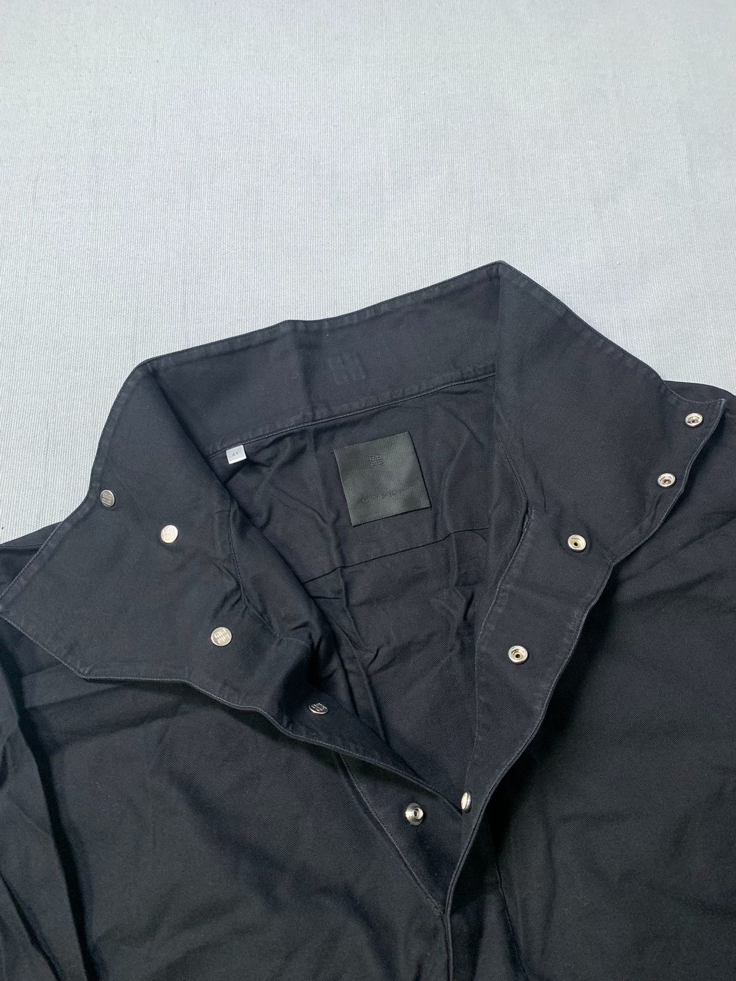 Givenchy Givenchy Black Label Button Turtleneck Shirt Size US M / EU 48-50 / 2 - 1 Thumbnail