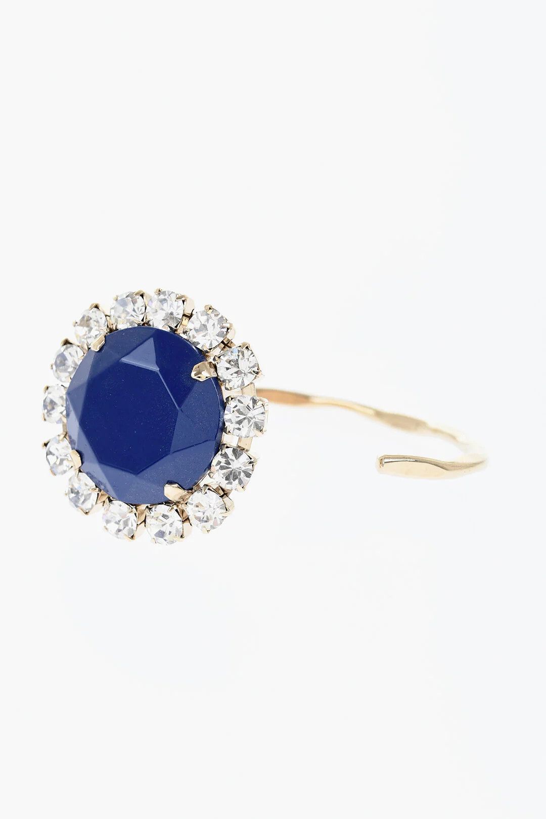 Dries Van Noten og1mm0426 Size: OS / Gold-Tone Metal Bracelet in Blue Size ONE SIZE - 2 Thumbnail