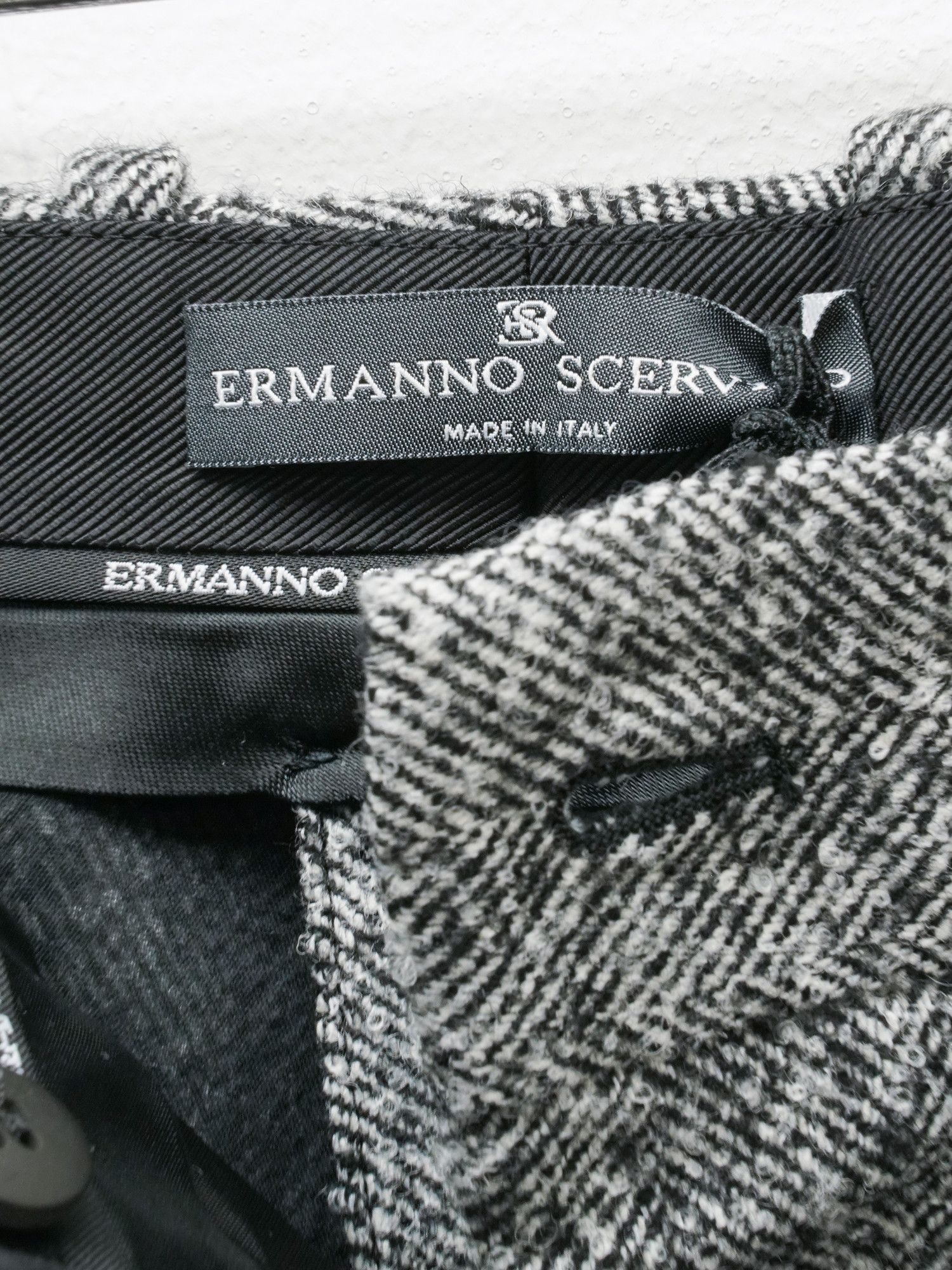 Ermanno Scervino ERMANNO SCERVINO Womens Herringbone Trousers Size 30" / US 8 / IT 44 - 6 Thumbnail
