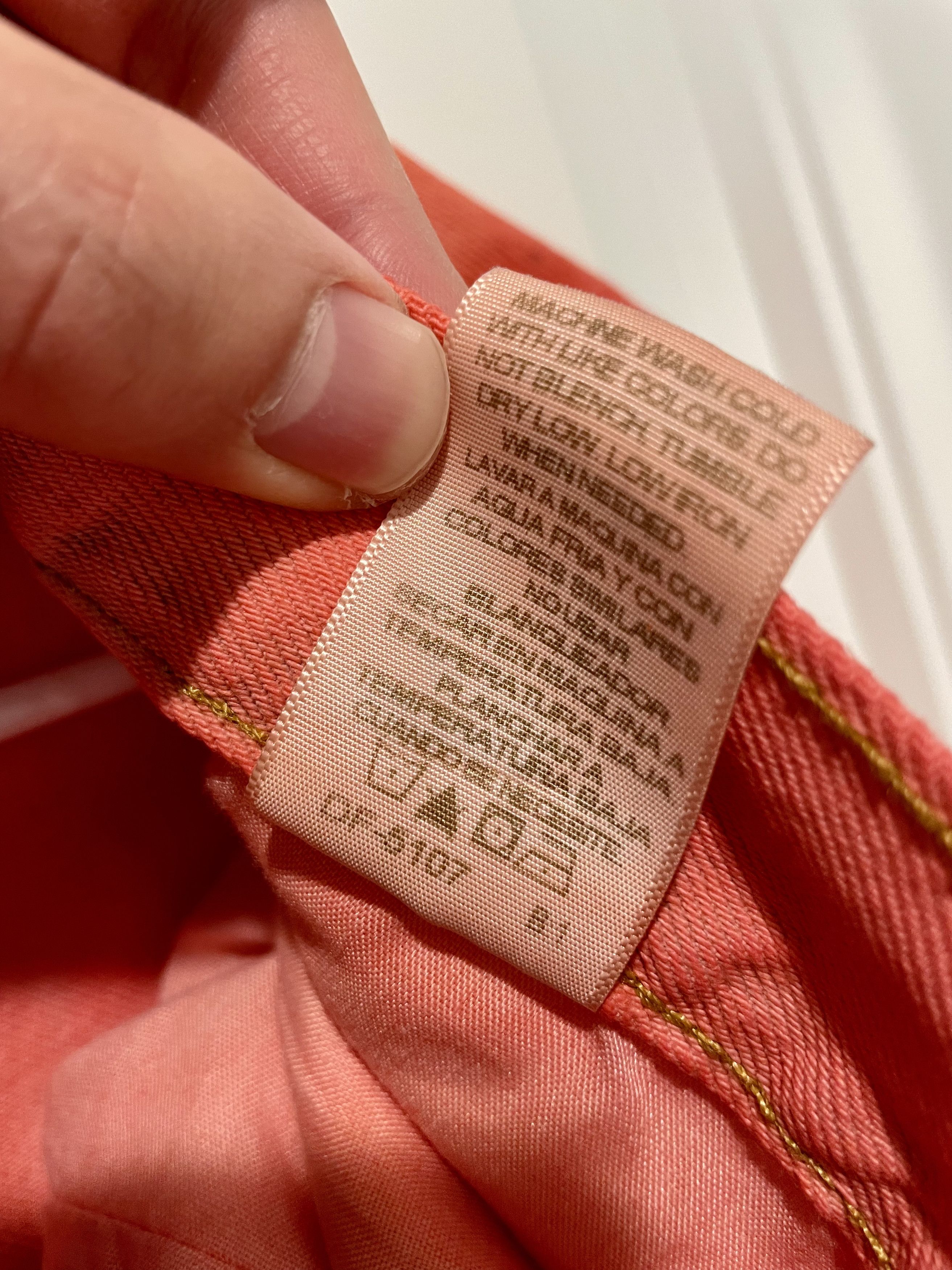 Vale Valelives Red Marble Denim Size US 32 / EU 48 - 7 Thumbnail