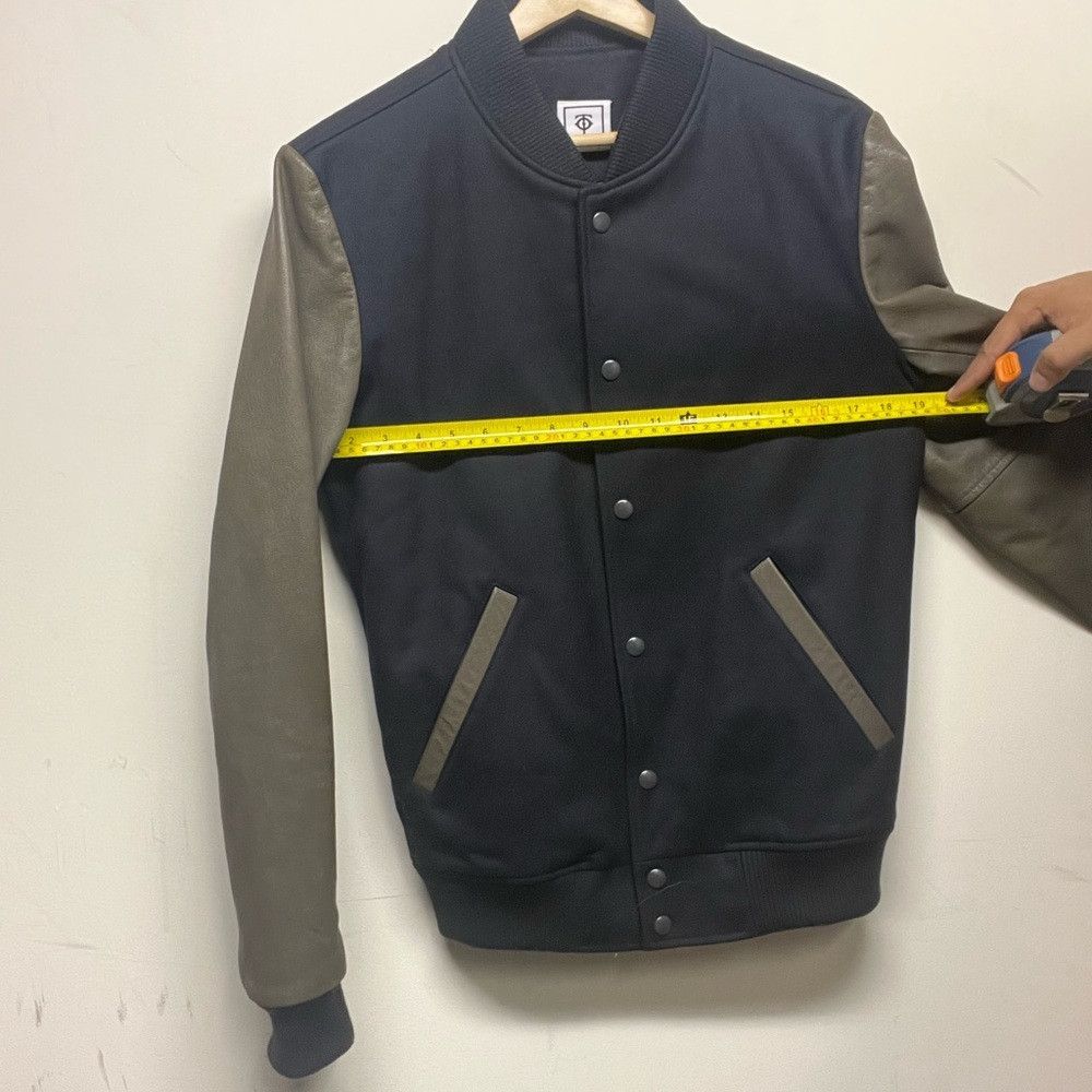 Temple Of Jawnz Temple of Jawnz Navy and Gray Varsity Jacket Size US S / EU 44-46 / 1 - 3 Thumbnail