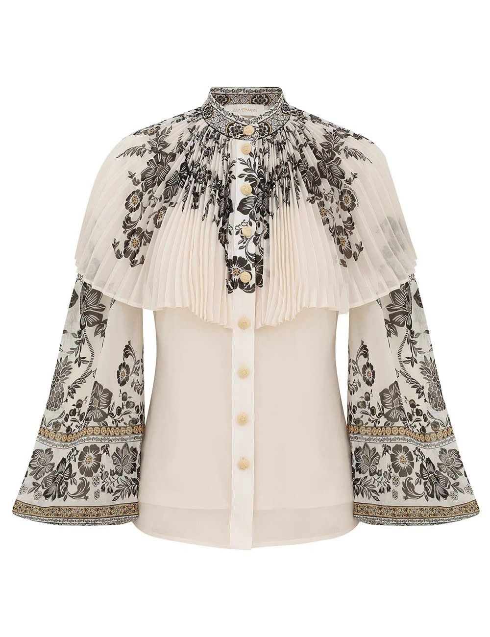 Zimmermann oc11z0226 Dawning Sunray Blouse In Multicolor Size S / US 4 / IT 40 - 1 Thumbnail