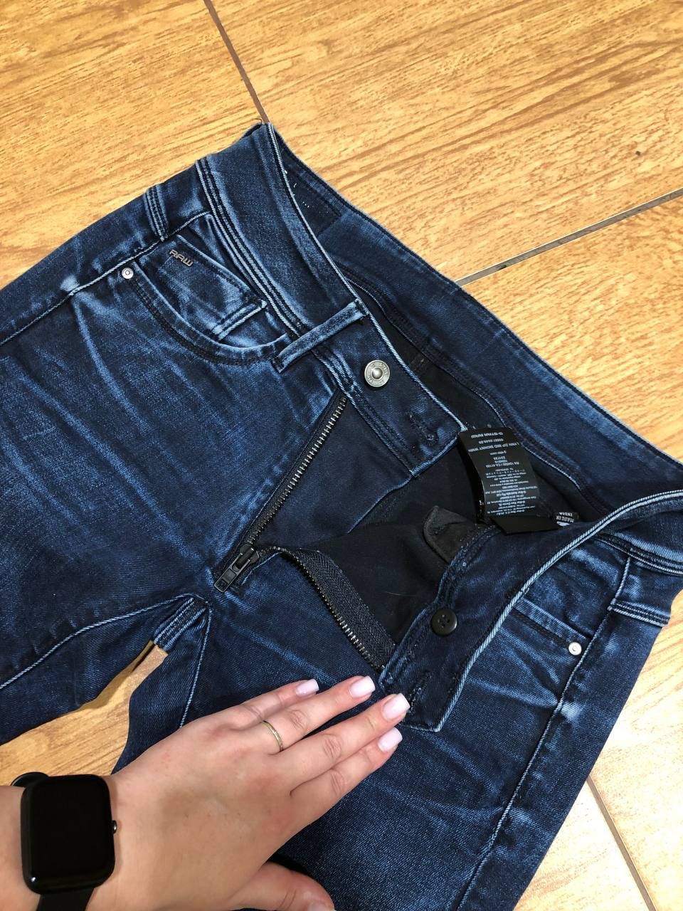 G-Star vintage G-Star Raw jeans pants Y2K LYNN ZIP MID SKINNY Size 30" / US 8 / IT 44 - 12 Thumbnail