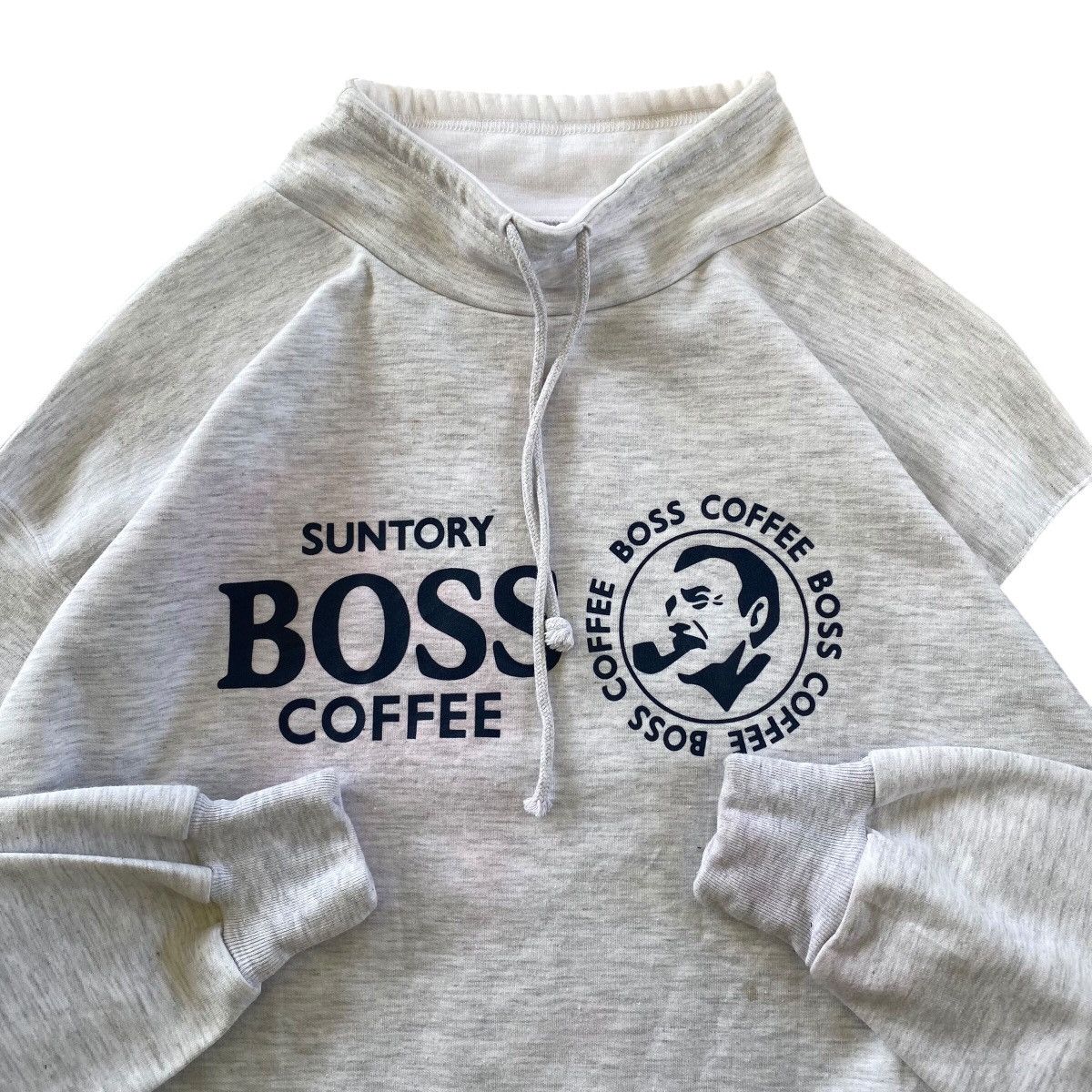 Japanese Brand × Vintage Suntory BOSS Coffee Pullover Sweatshirt Size US XL / EU 56 / 4 - 3 Thumbnail